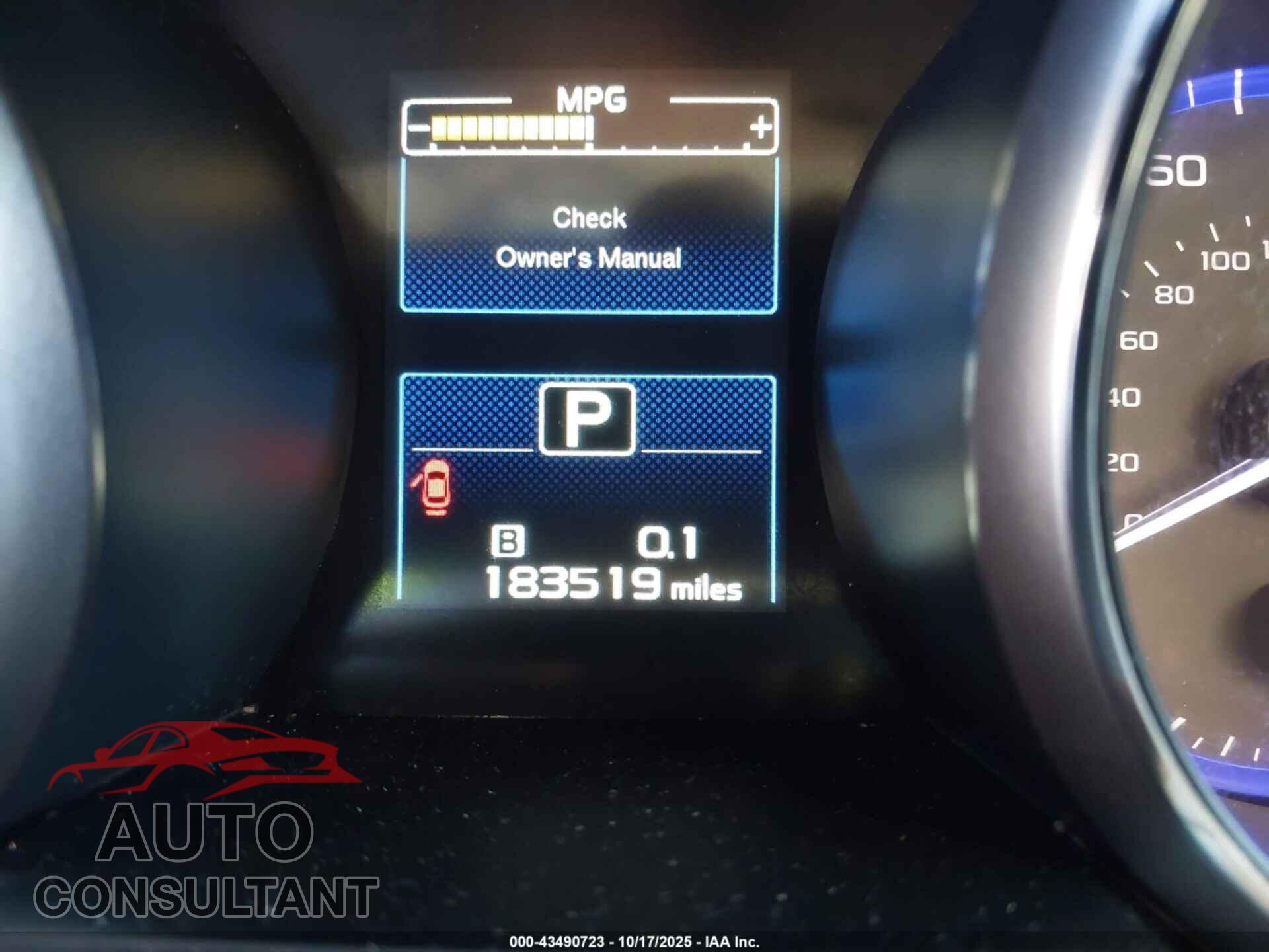 SUBARU OUTBACK 2016 - 4S4BSACC0G3240846