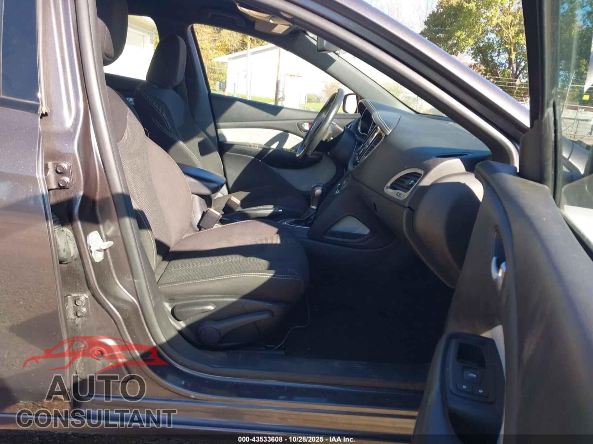 DODGE DART 2015 - 1C3CDFBBXFD237460