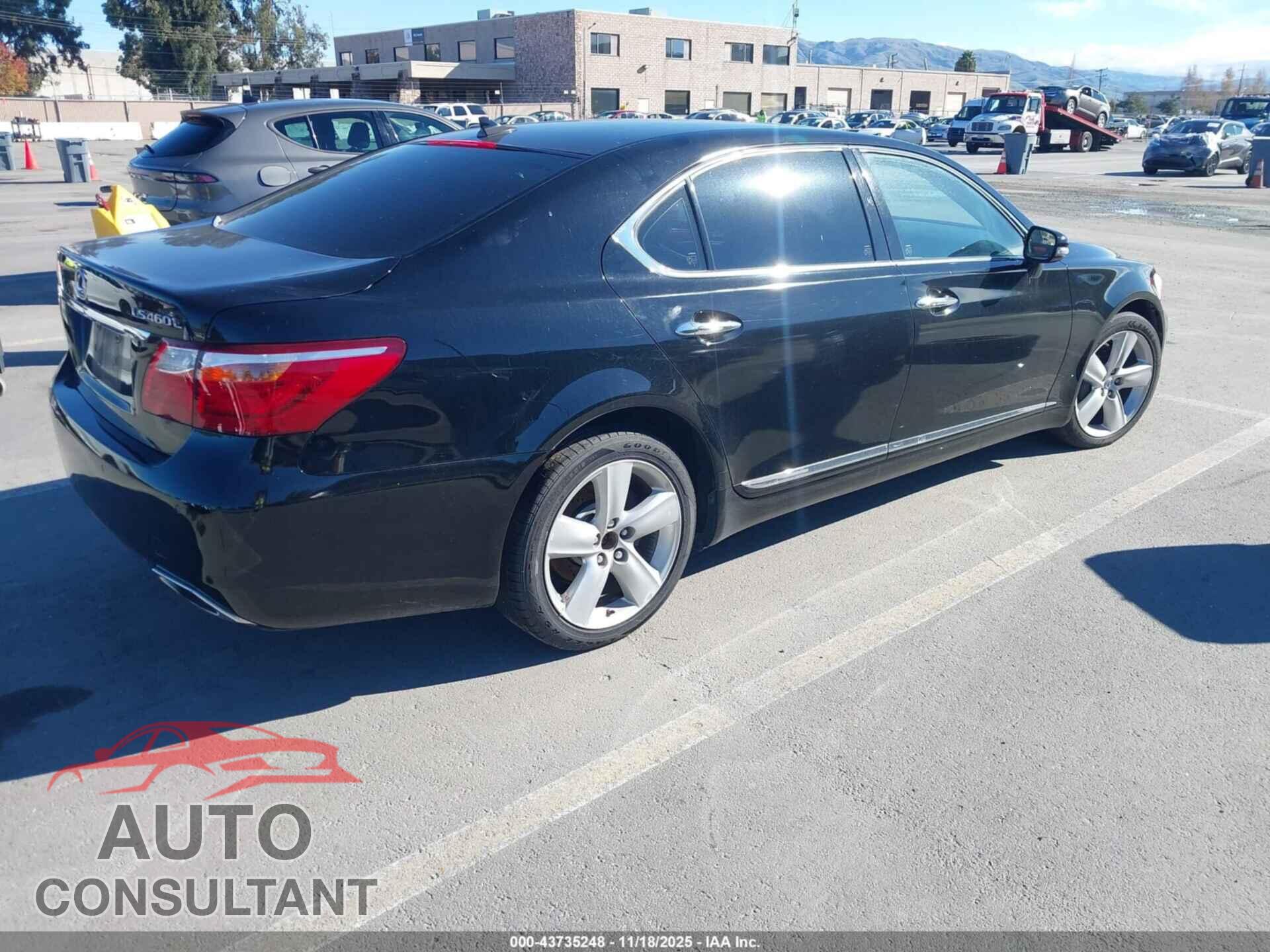LEXUS LS 460 2012 - JTHGL5EF4C5046470