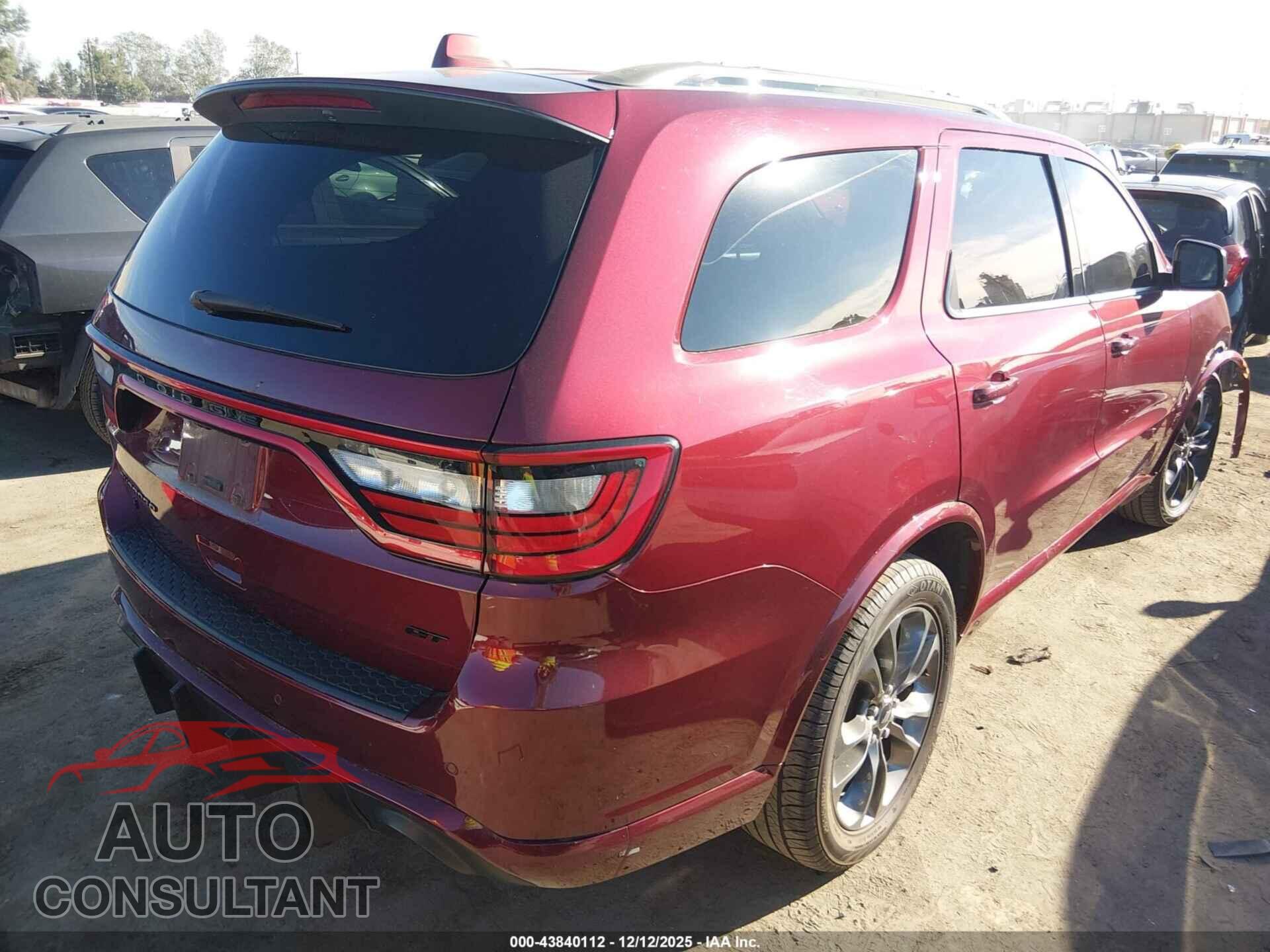 DODGE DURANGO 2021 - 1C4RDJDG0MC522320