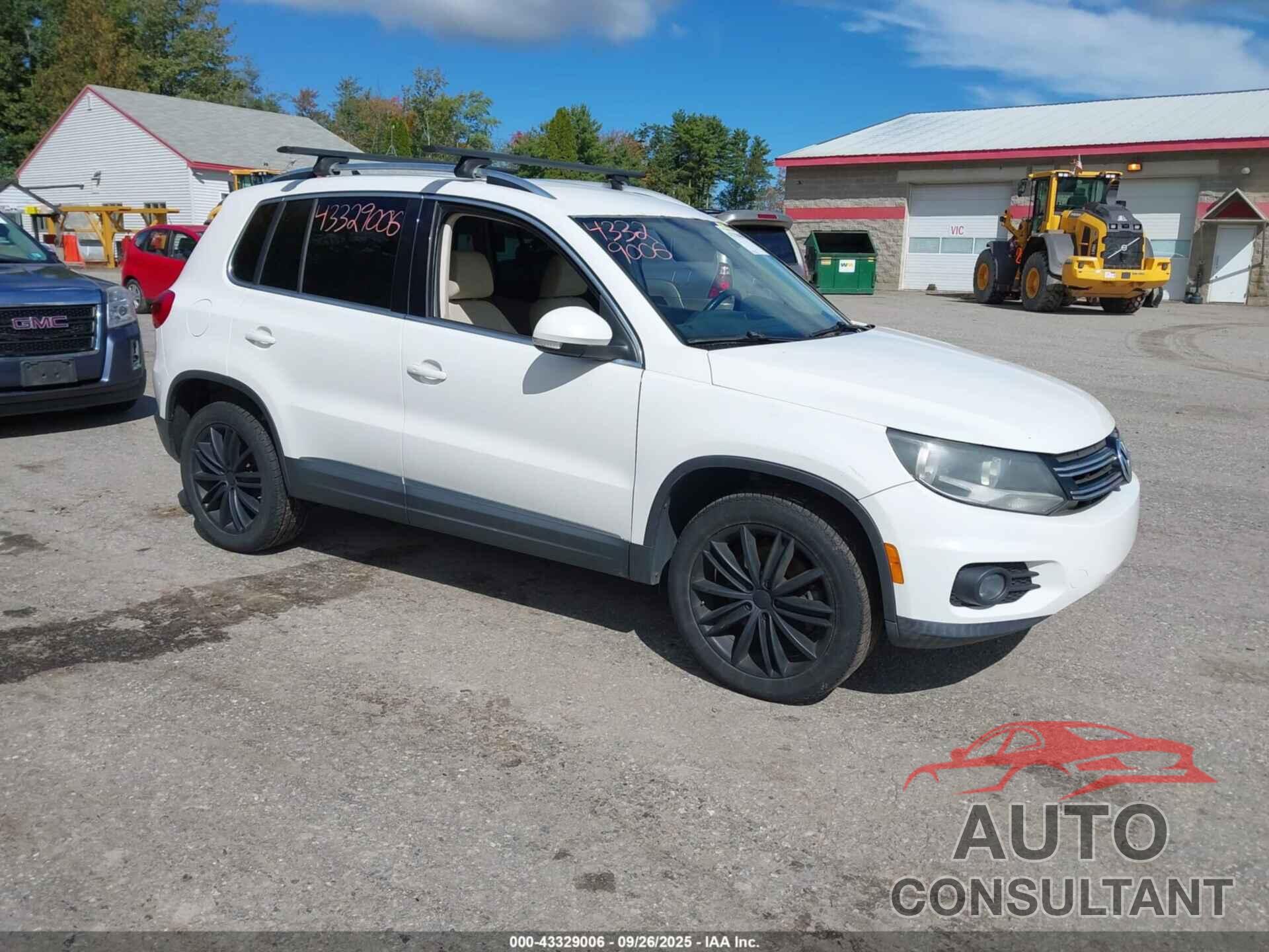 VOLKSWAGEN TIGUAN 2014 - WVGAV3AX7EW533501