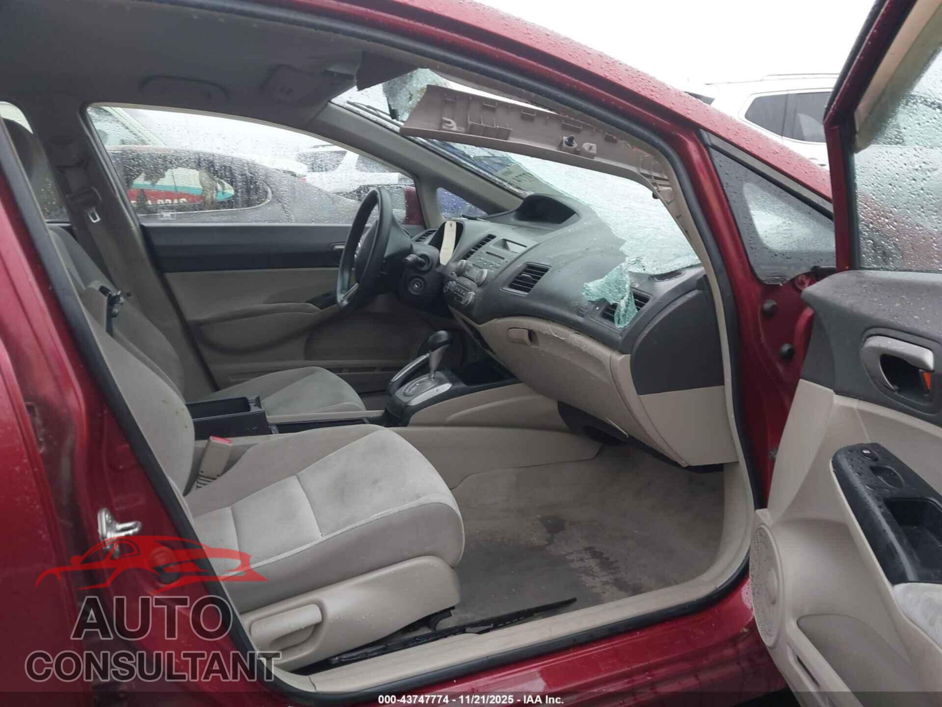 HONDA CIVIC 2011 - 2HGFA1F52BH542037