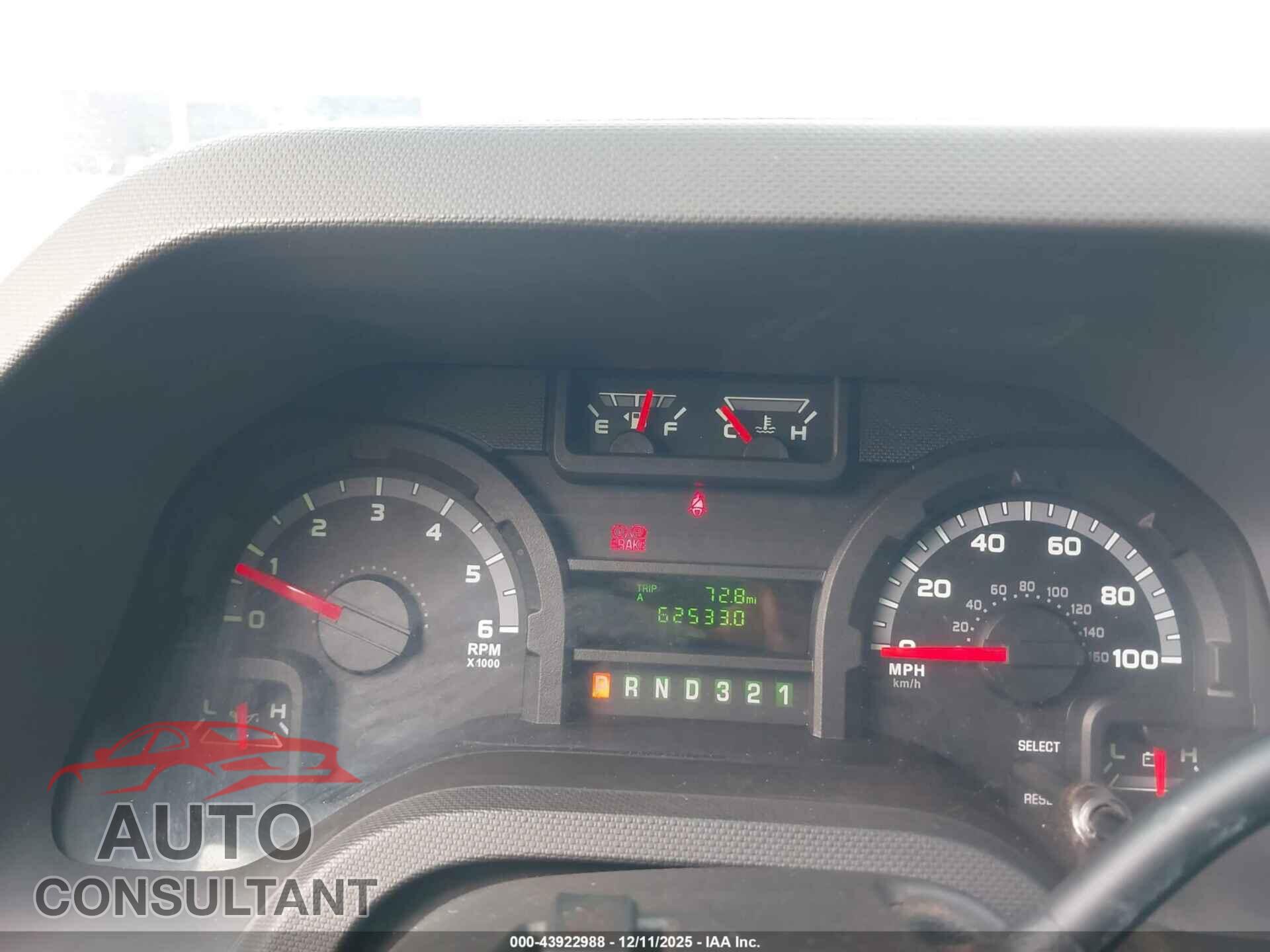 FORD E-350 CUTAWAY 2016 - 1FDWE3FL9GDC15728