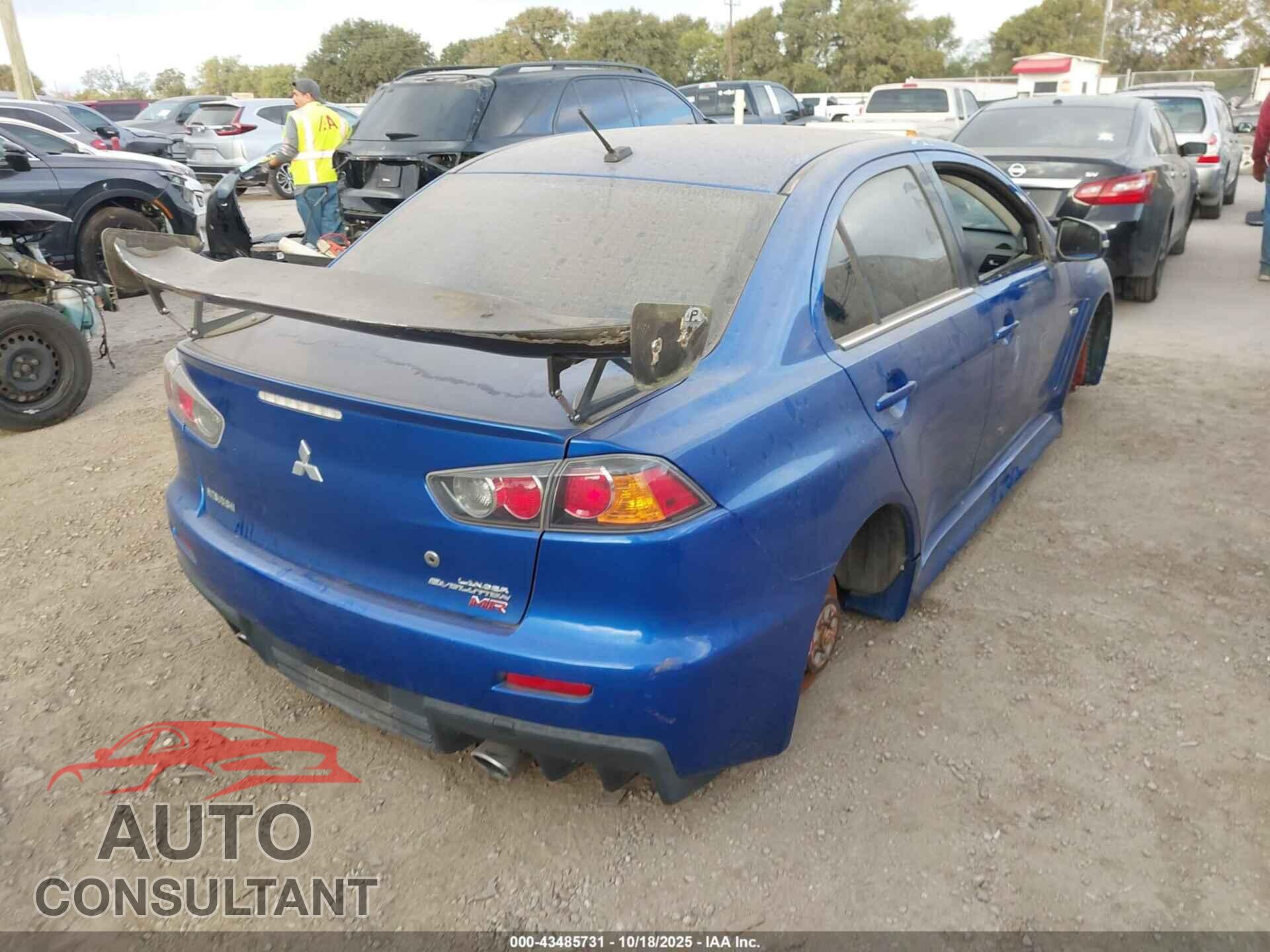 MITSUBISHI LANCER EVOLUTION 2015 - JA32W5FV7FU008779