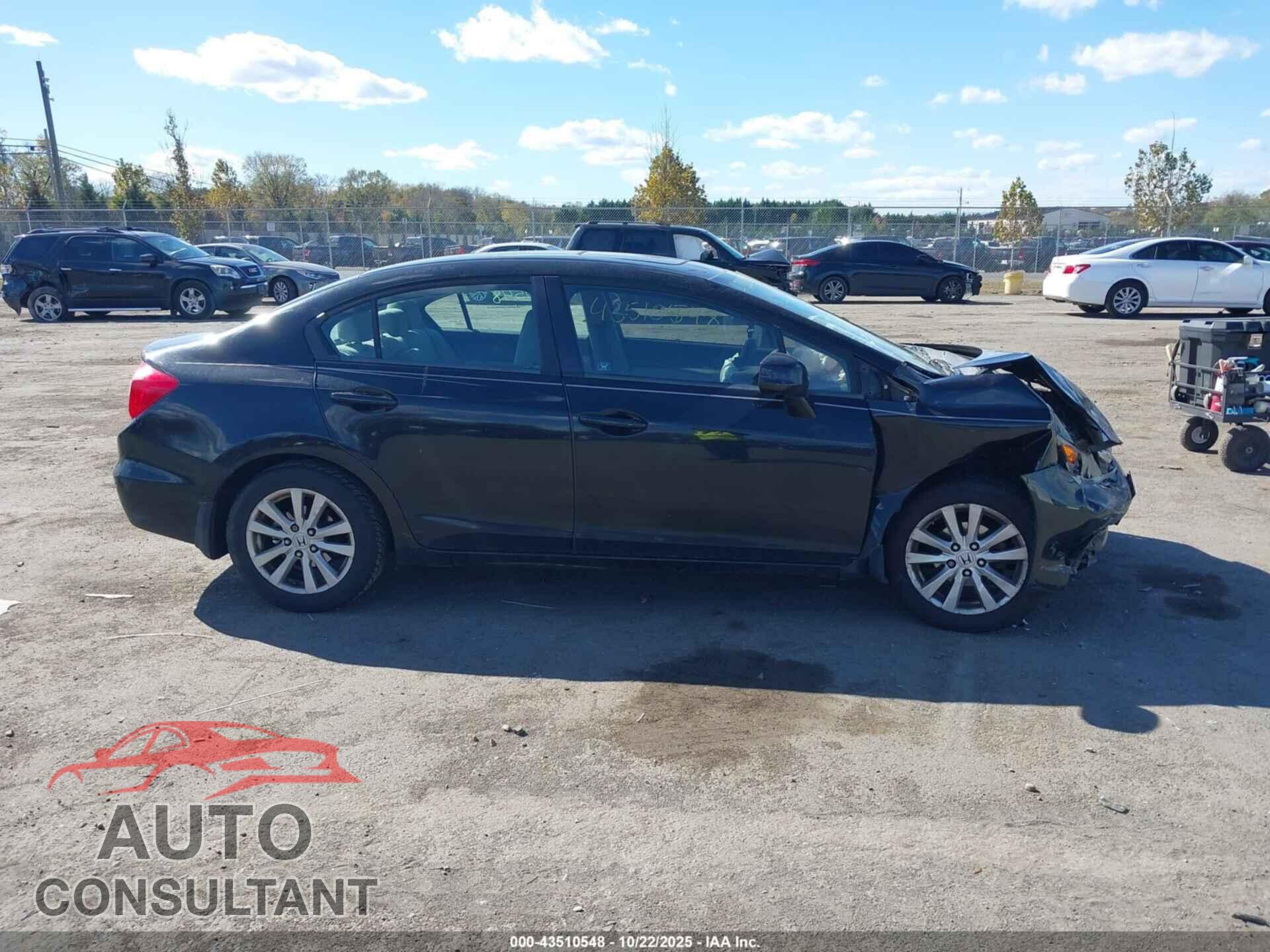 HONDA CIVIC 2012 - 19XFB2F85CE313280