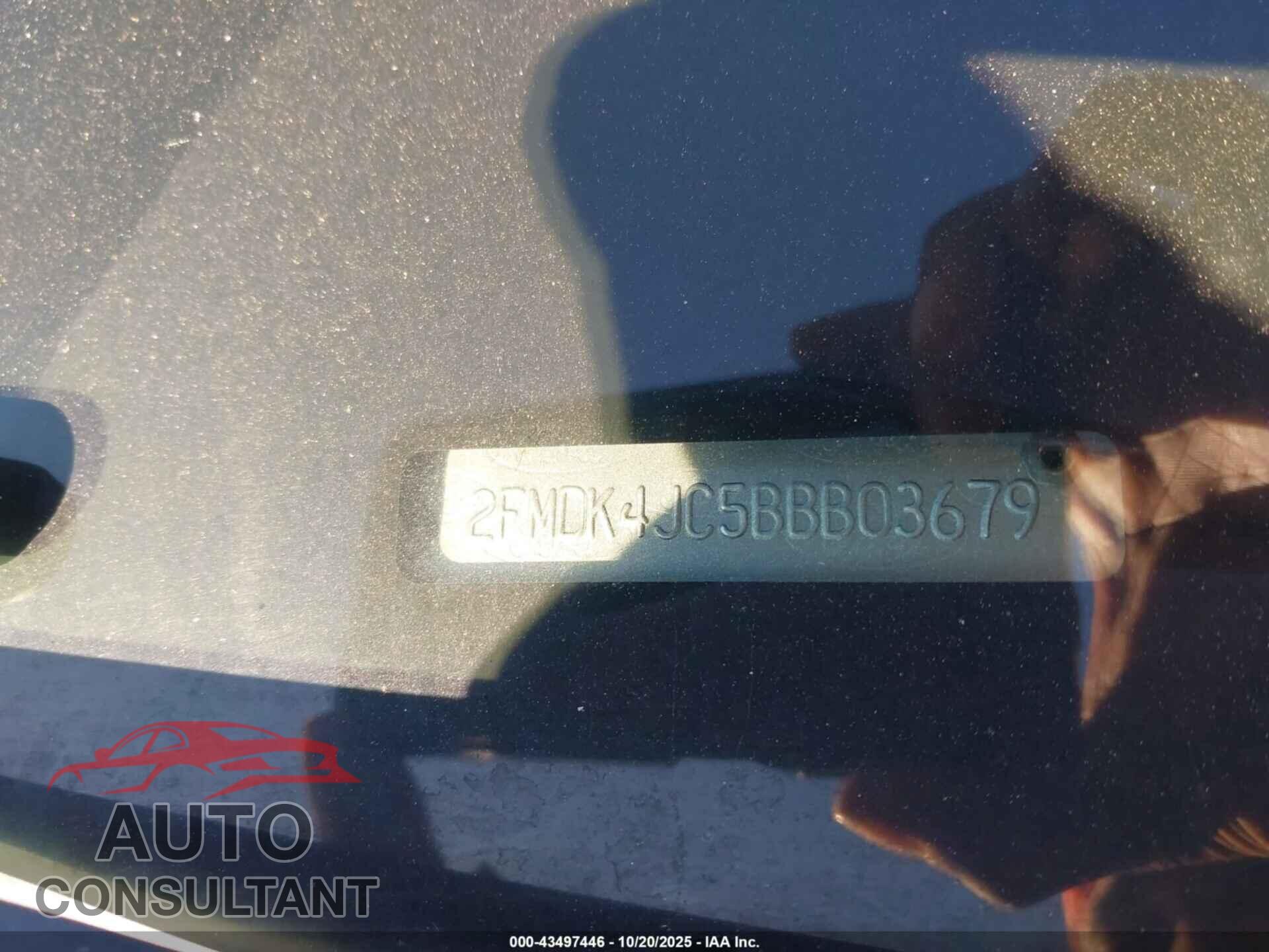 FORD EDGE 2011 - 2FMDK4JC5BBB03679
