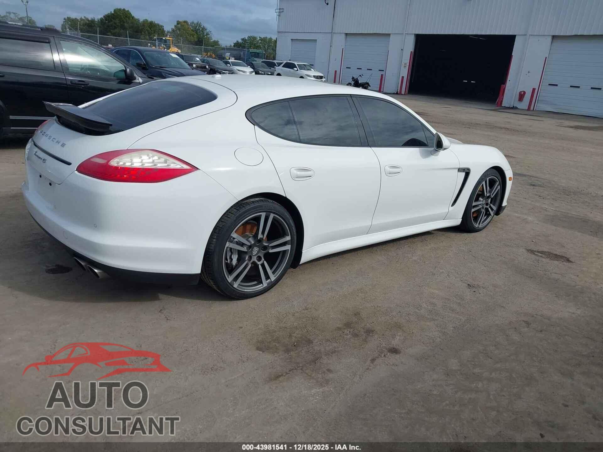 PORSCHE PANAMERA 2012 - WP0AB2A79CL060867