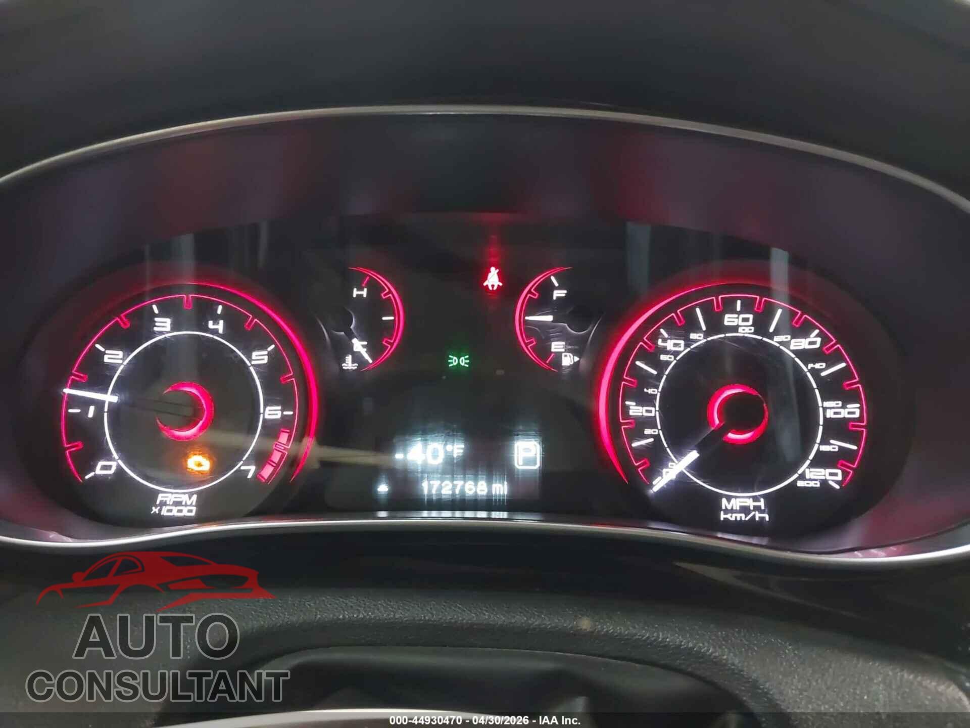 DODGE DART 2013 - 1C3CDFBA4DD295097