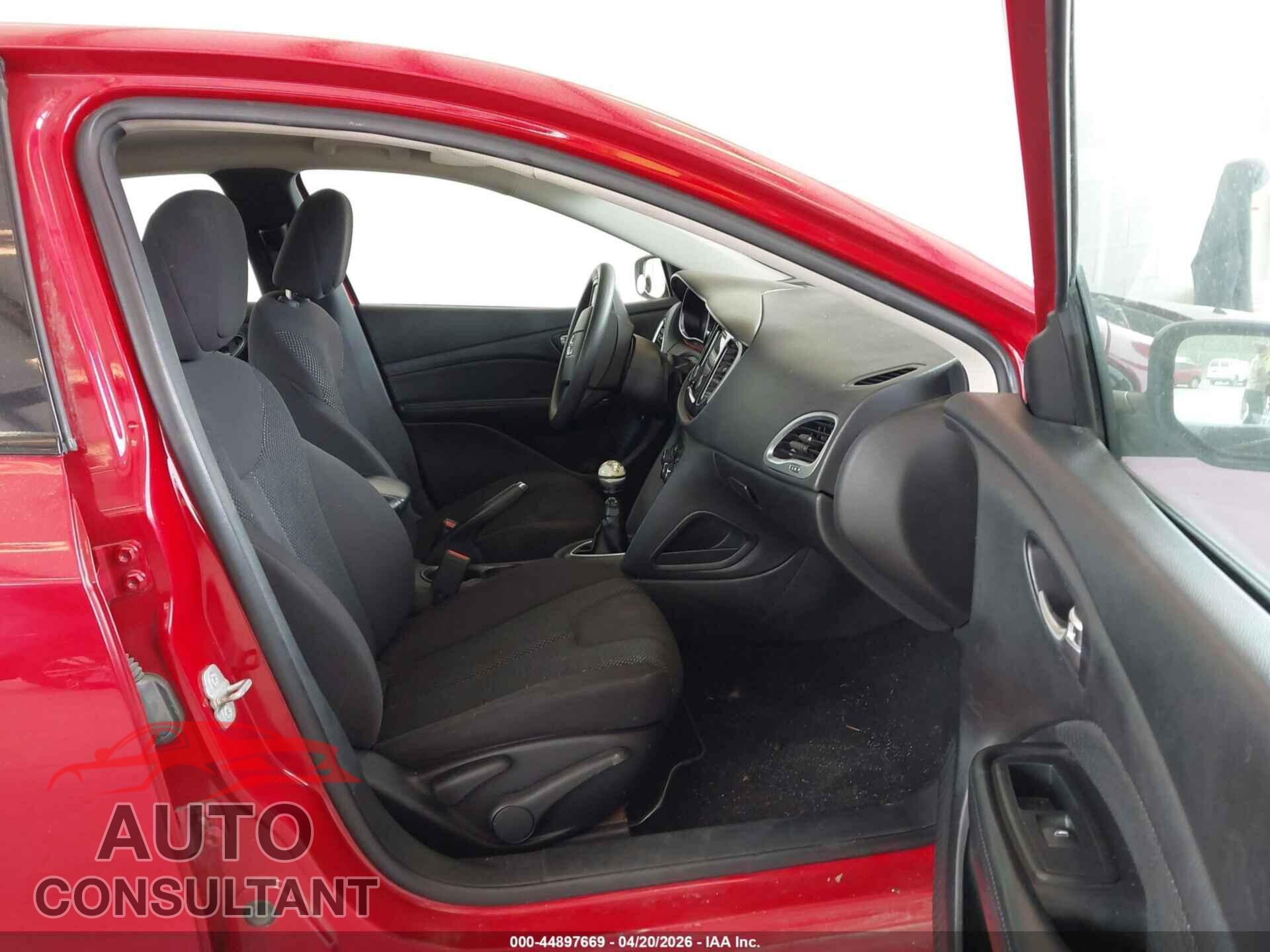 DODGE DART 2014 - 1C3CDFAA0ED704487