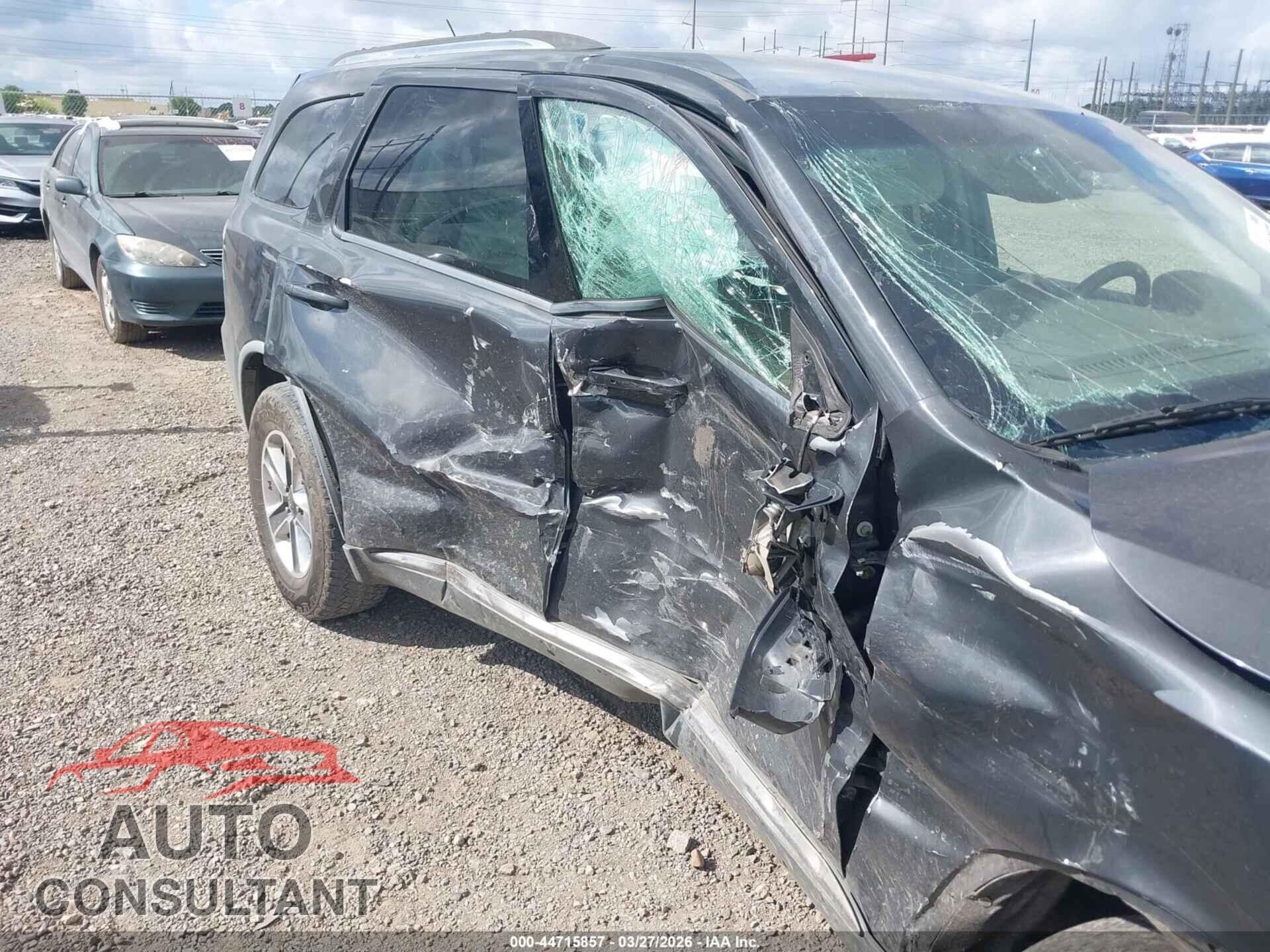 DODGE DURANGO 2011 - 1D4RD4GG7BC732202