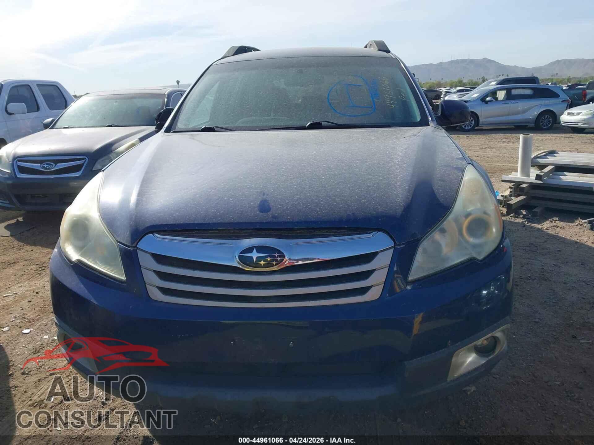 SUBARU OUTBACK 2011 - 4S4BRBCC7B3358614