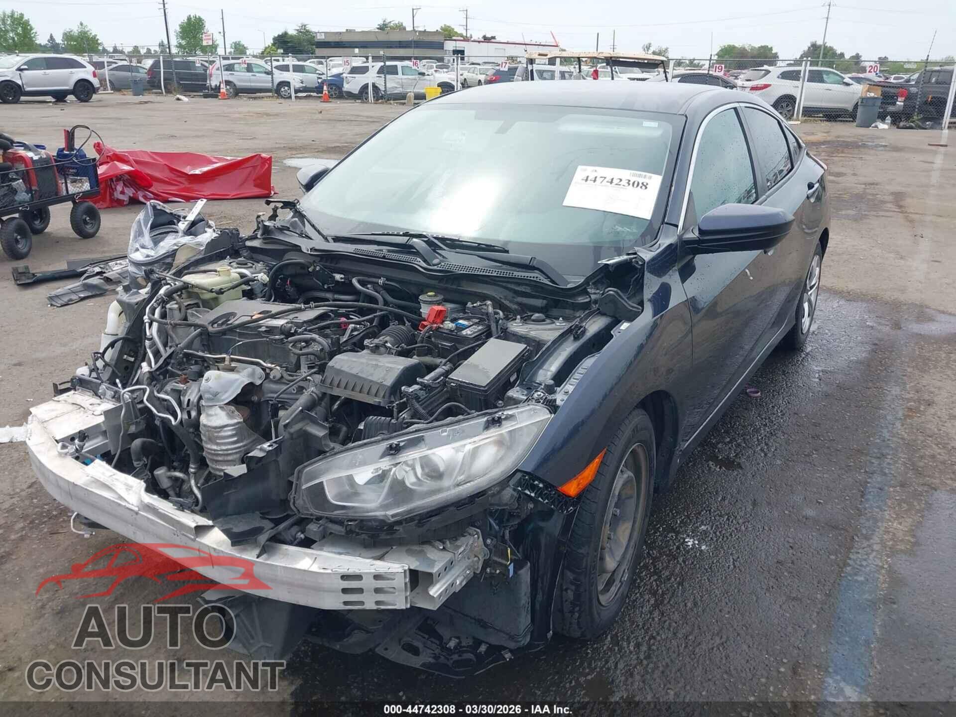 HONDA CIVIC 2017 - 19XFC2F54HE223225