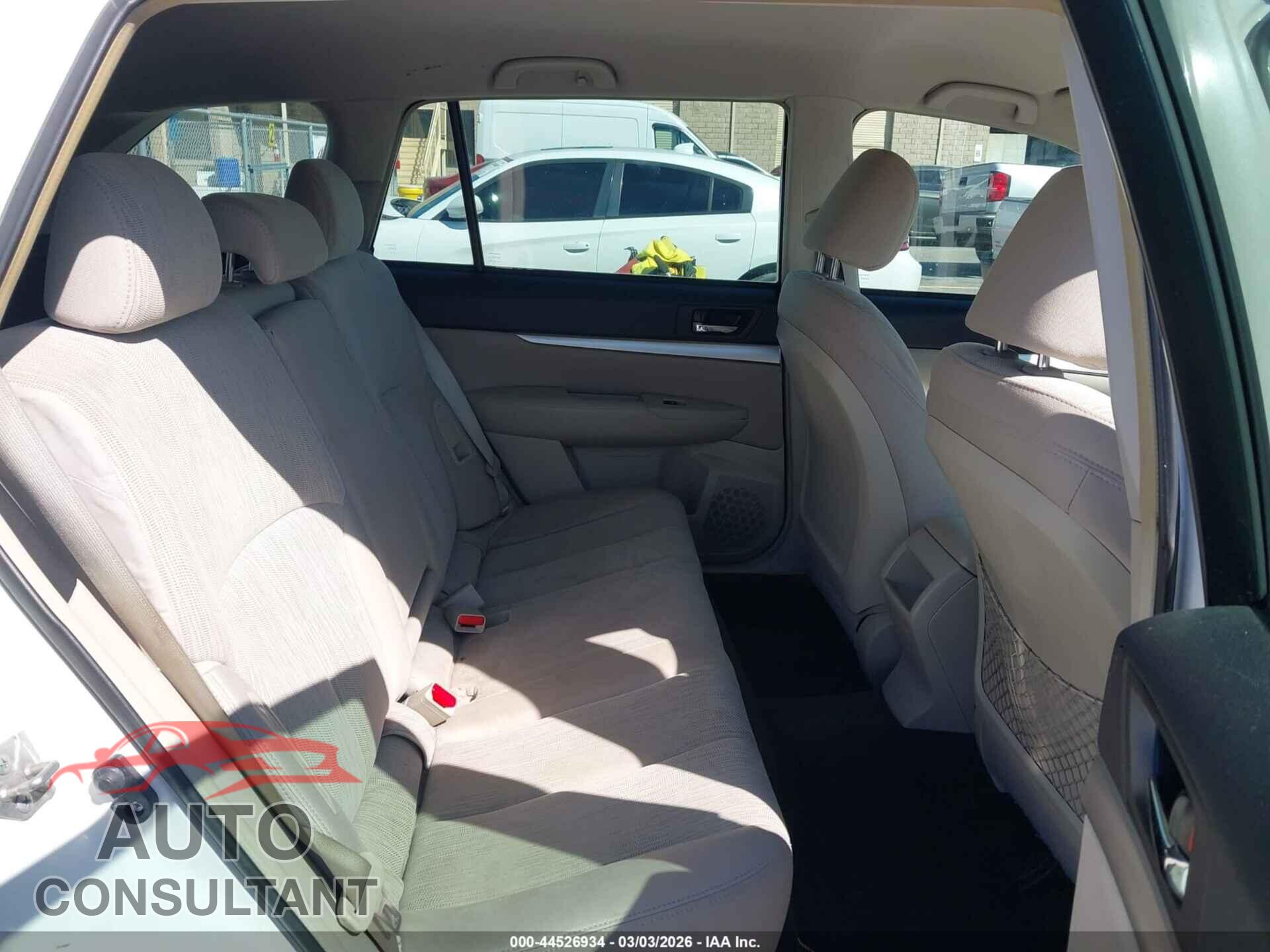 SUBARU OUTBACK 2014 - 4S4BRBAC4E3205986