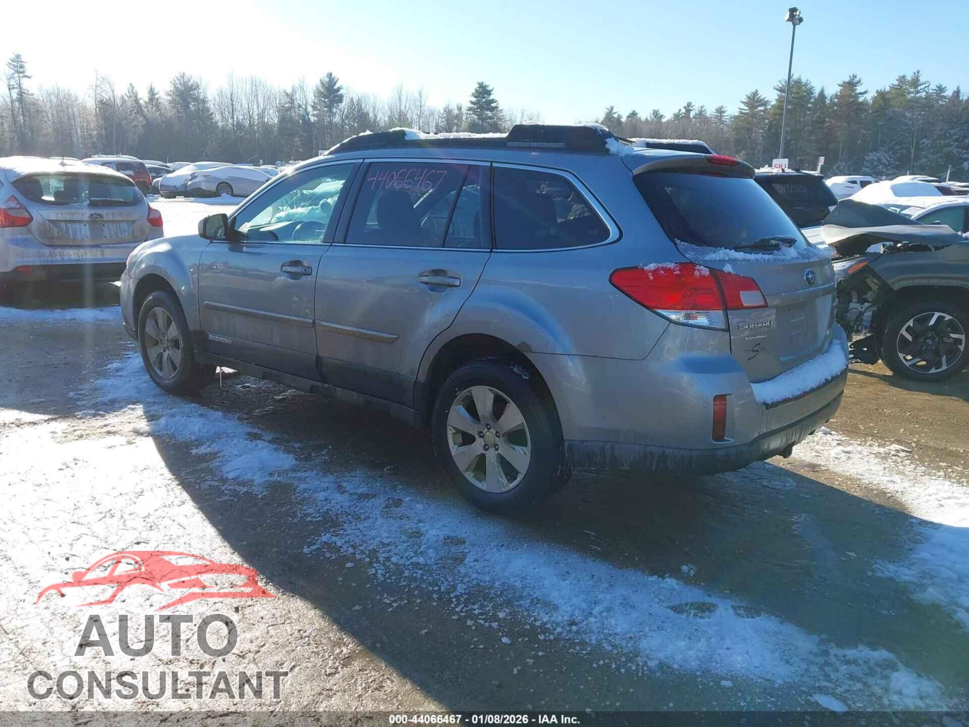 SUBARU OUTBACK 2011 - 4S4BRBCC2B3413437