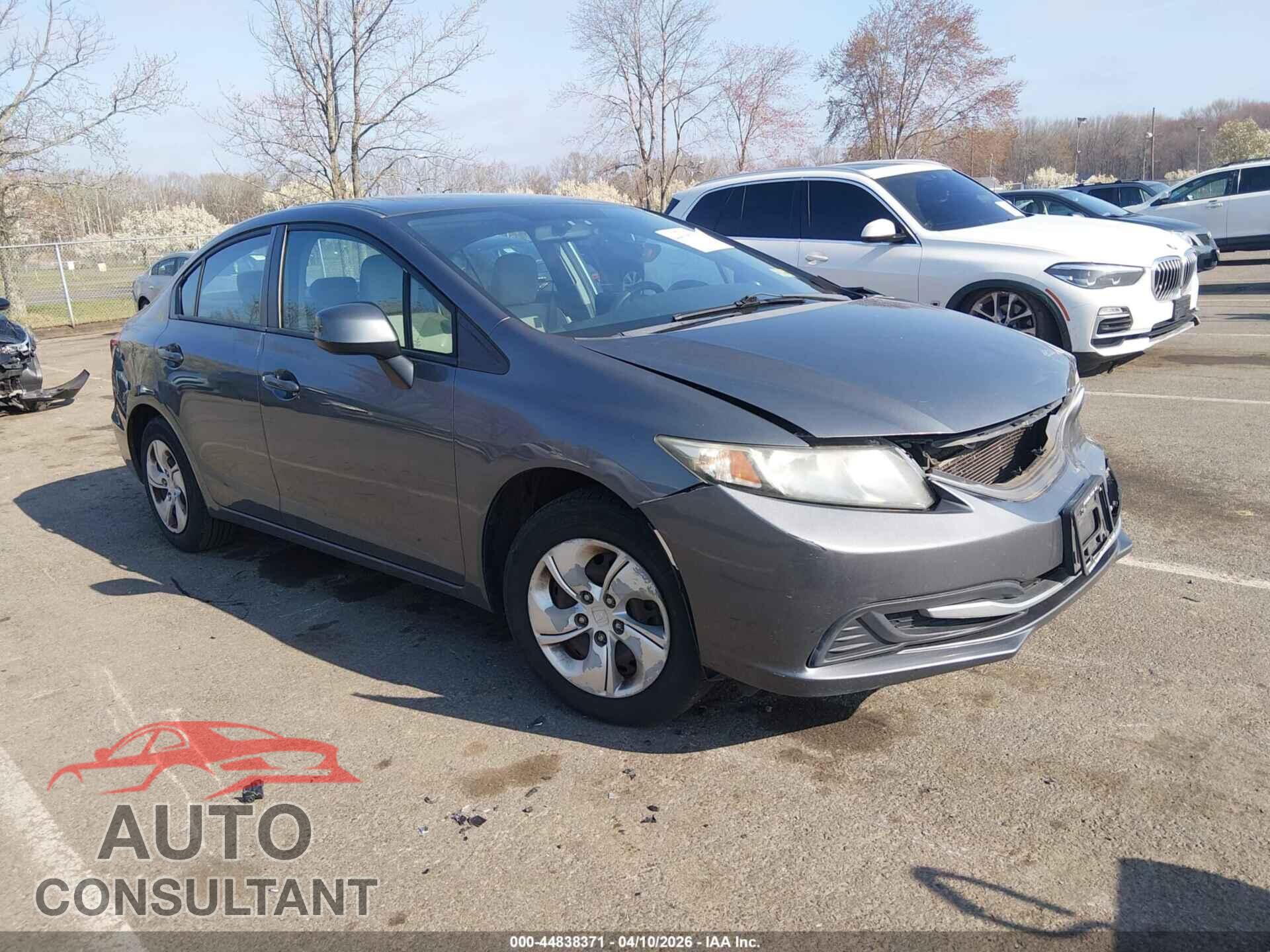 HONDA CIVIC 2013 - 19XFB2F53DE250087