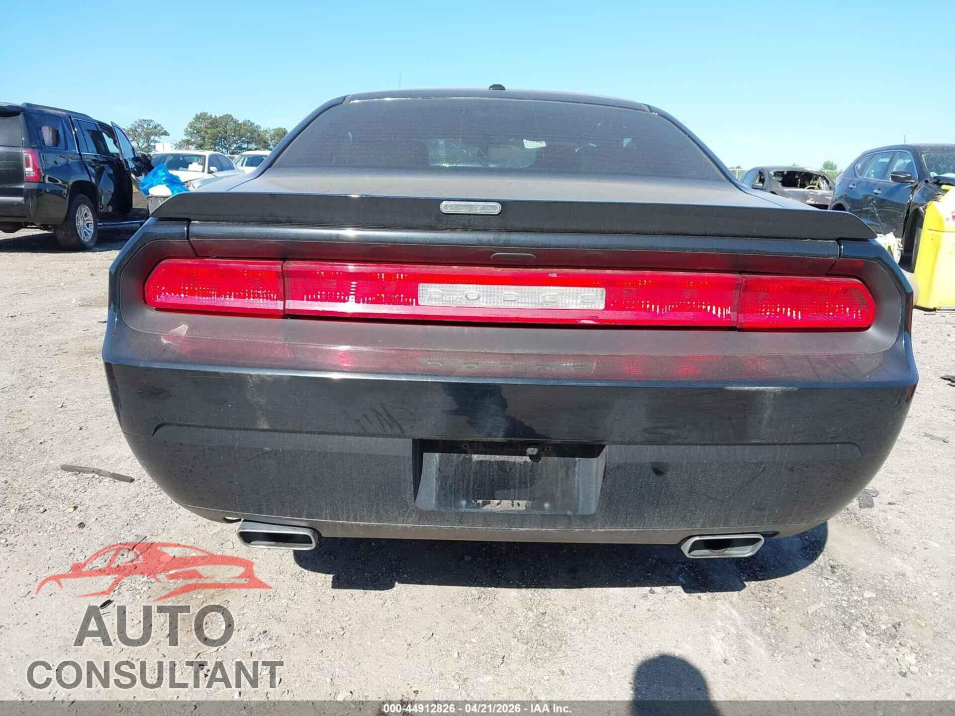 DODGE CHALLENGER 2012 - 2C3CDYBT7CH285467