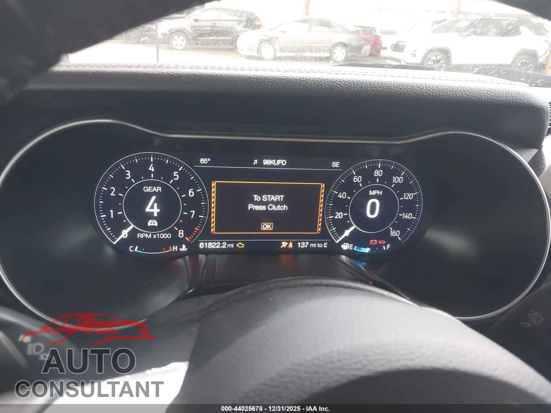 FORD MUSTANG 2019 - 1FA6P8CF1K5189791
