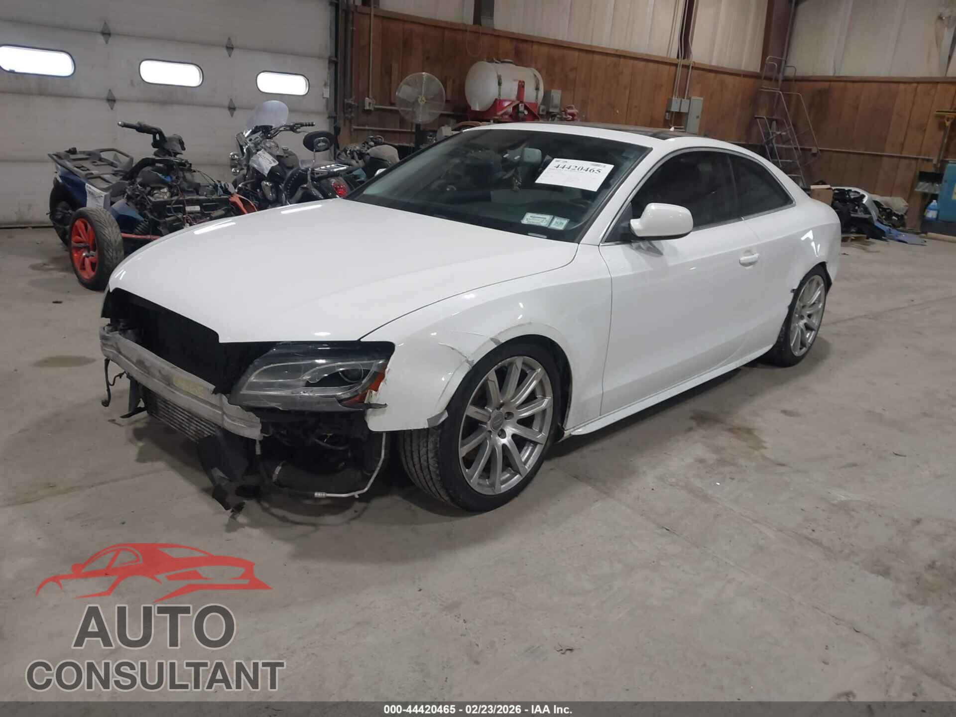 AUDI A5 2012 - WAURFAFR3CA012186