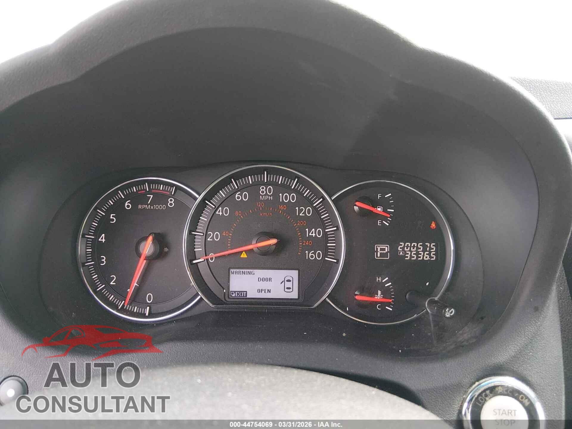 NISSAN MAXIMA 2012 - 1N4AA5AP8CC855256