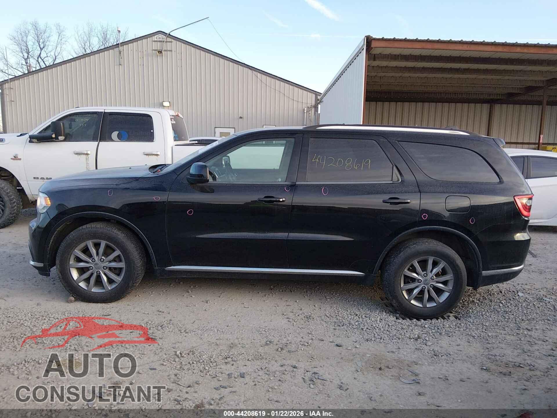 DODGE DURANGO 2017 - 1C4RDJAG6HC806237