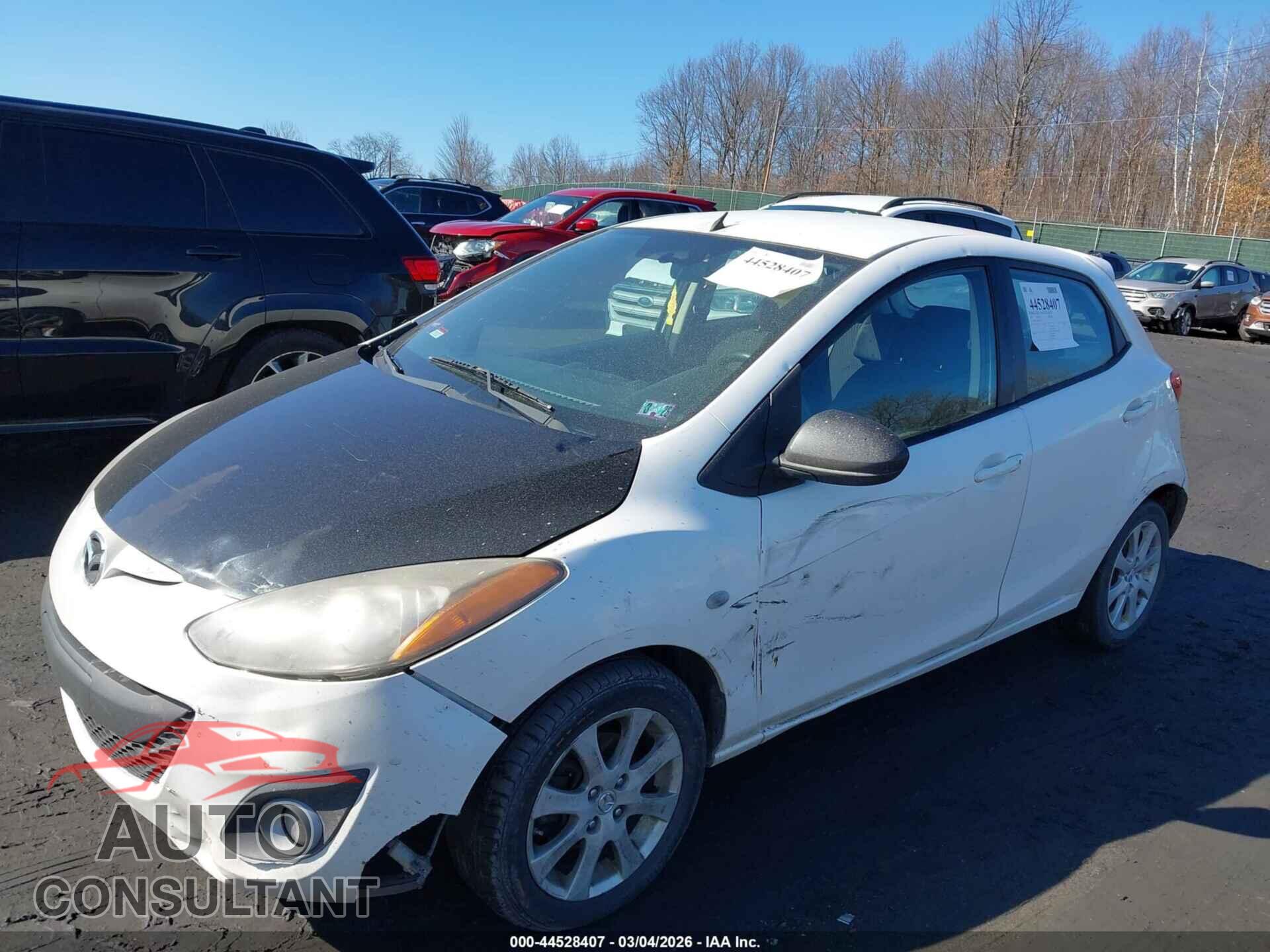MAZDA MAZDA2 2012 - JM1DE1LY8C0136276