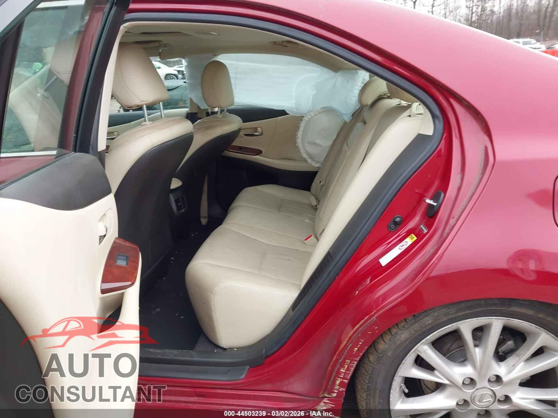 LEXUS HS 250H 2010 - JTHBB1BA0A2000888