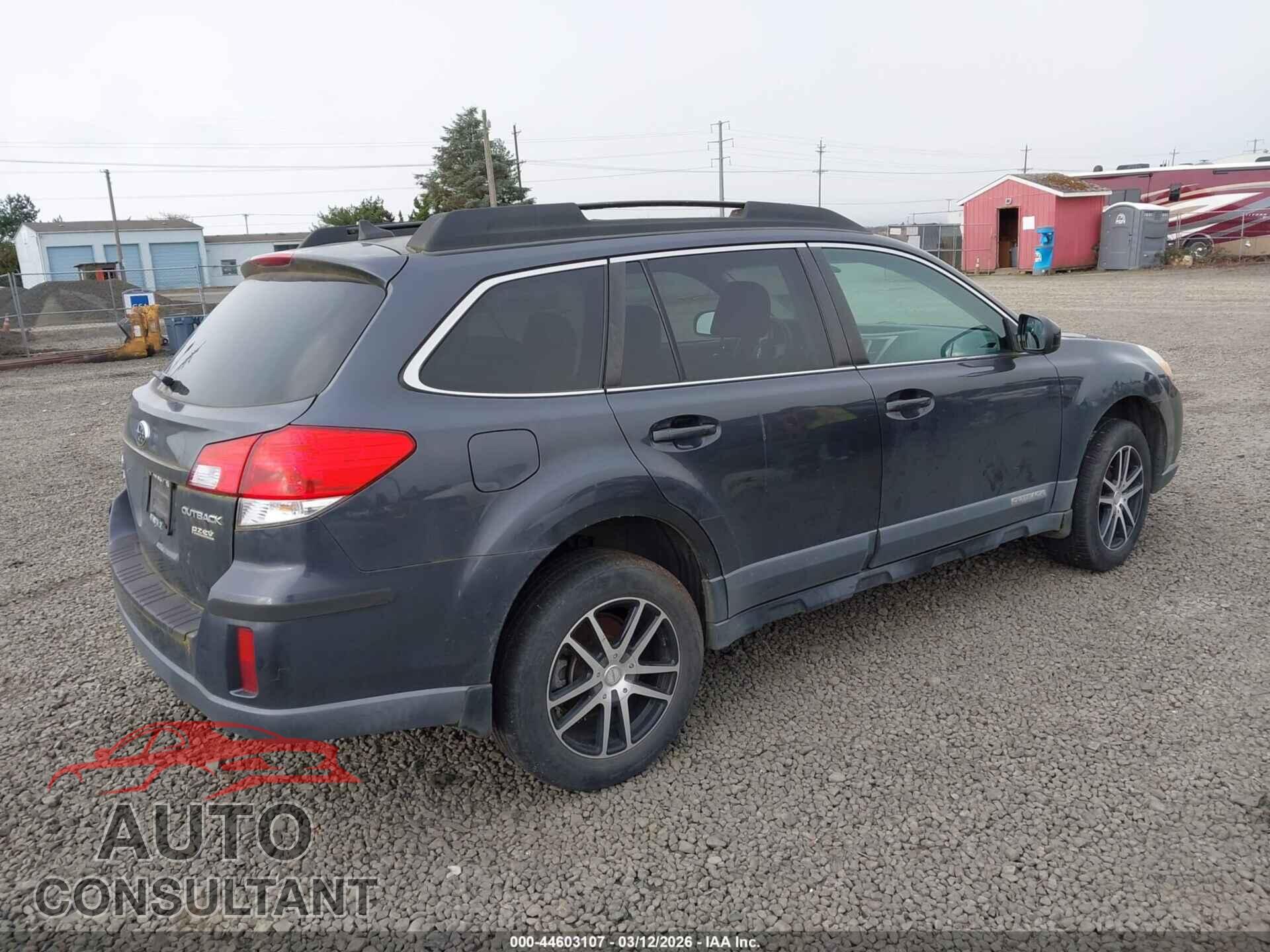 SUBARU OUTBACK 2011 - 4S4BRBLC5B3396312