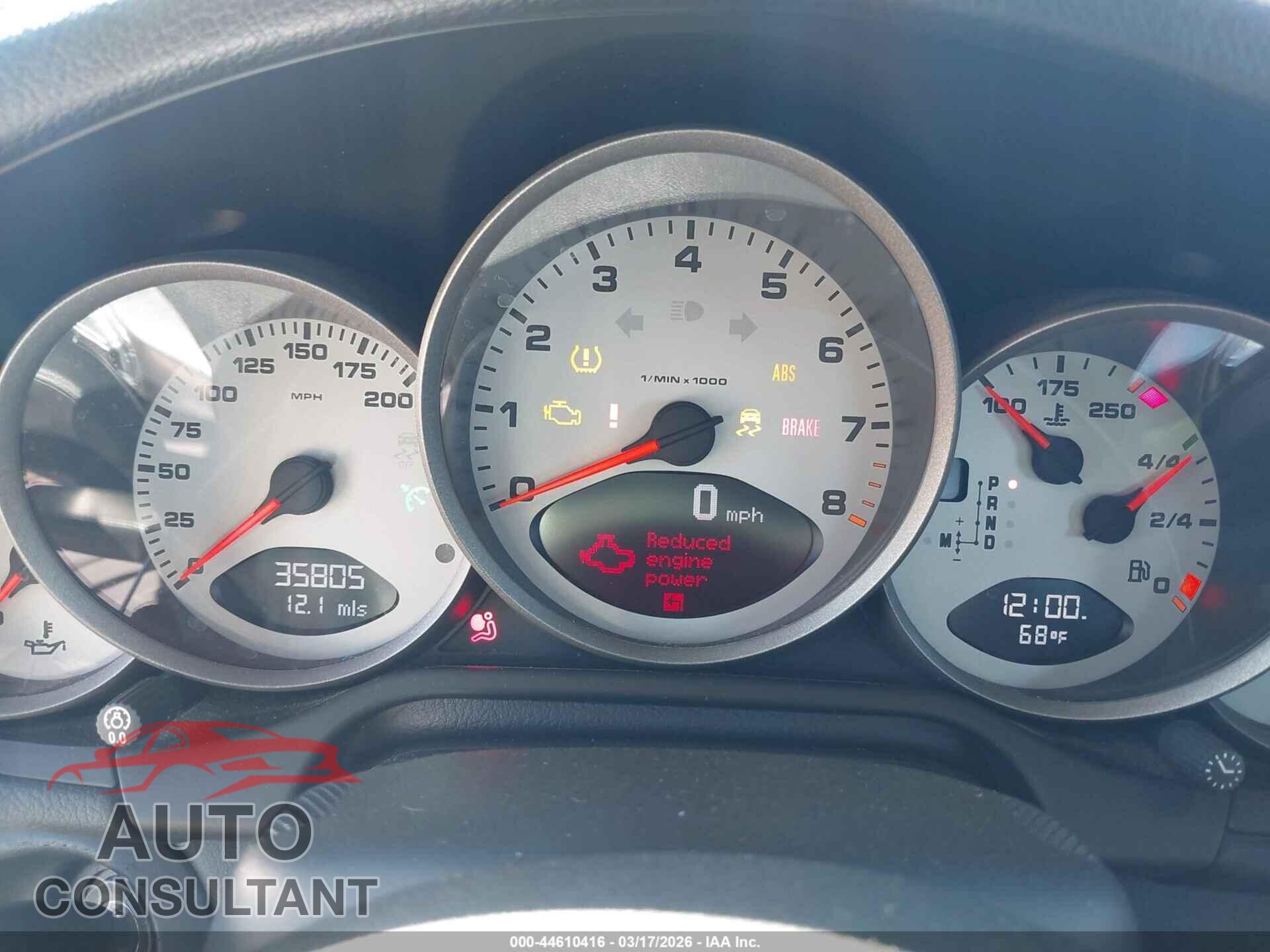 PORSCHE 911 2011 - WP0CB2A98BS754920