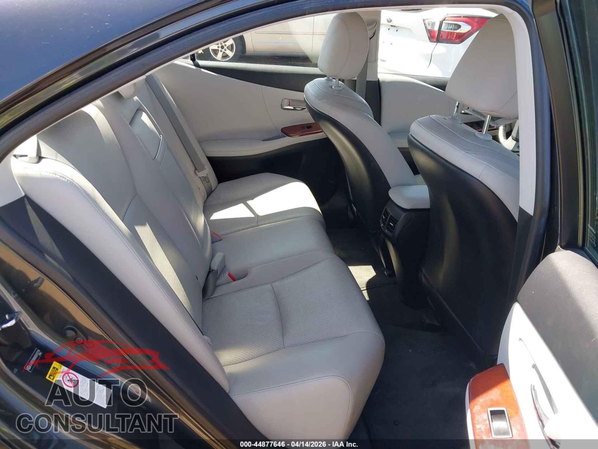 LEXUS HS 250H 2010 - JTHBB1BA5A2010719