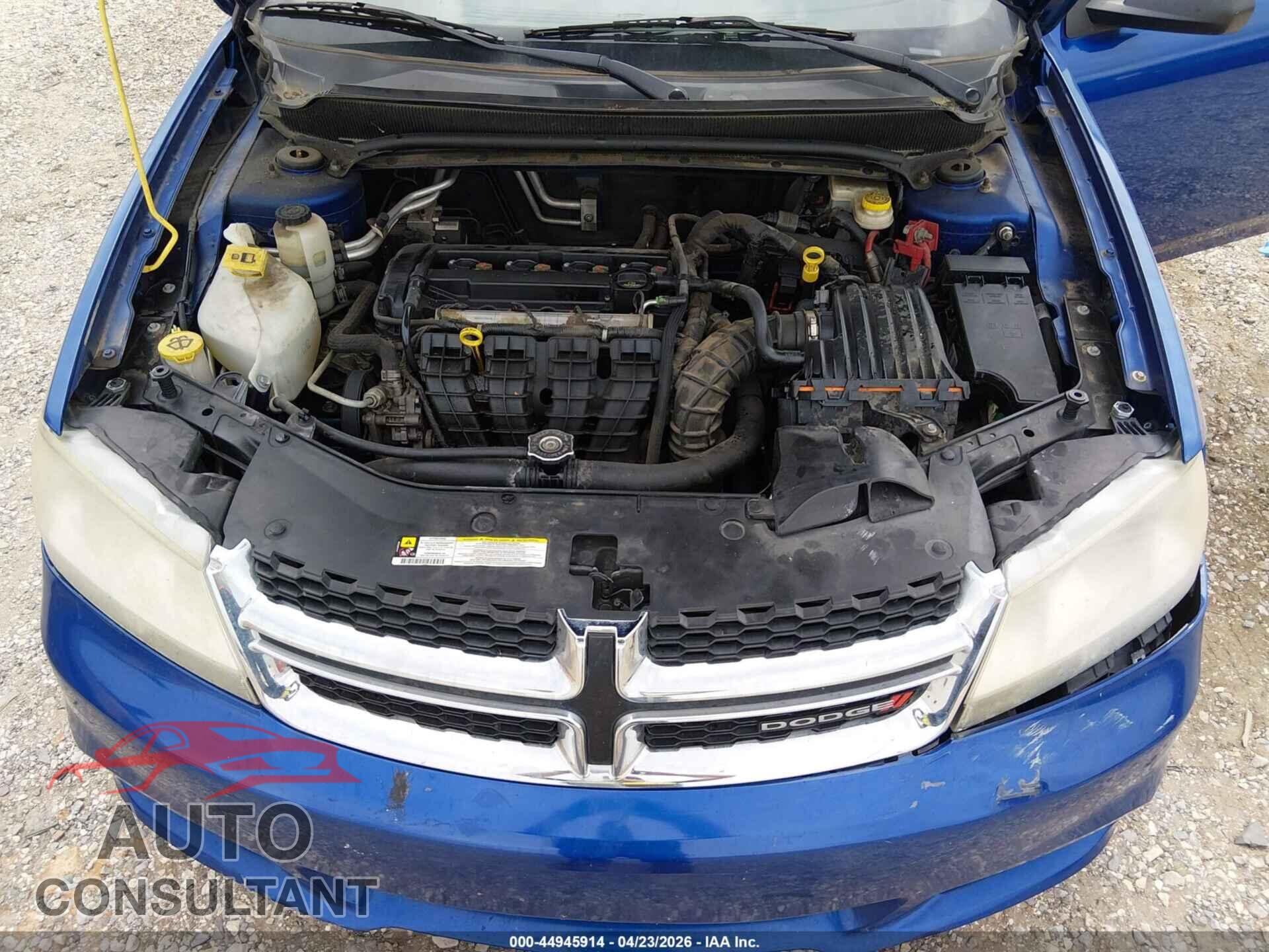 DODGE AVENGER 2013 - 1C3CDZAB0DN653317