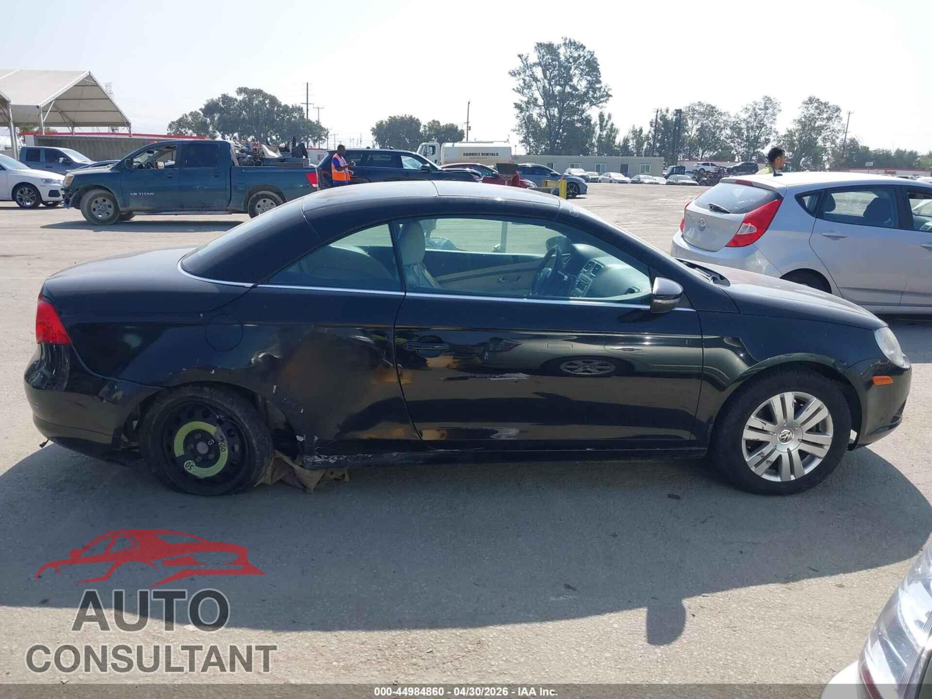 VOLKSWAGEN EOS 2009 - WVWBA71F29V022342