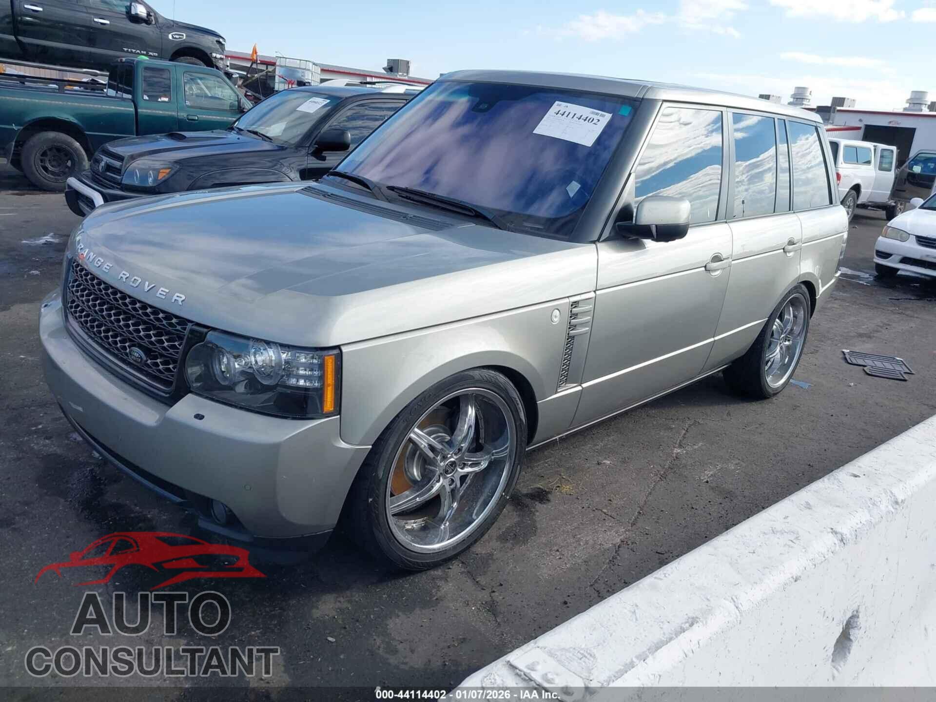 LAND ROVER RANGE ROVER 2012 - SALMF1D44CA363203