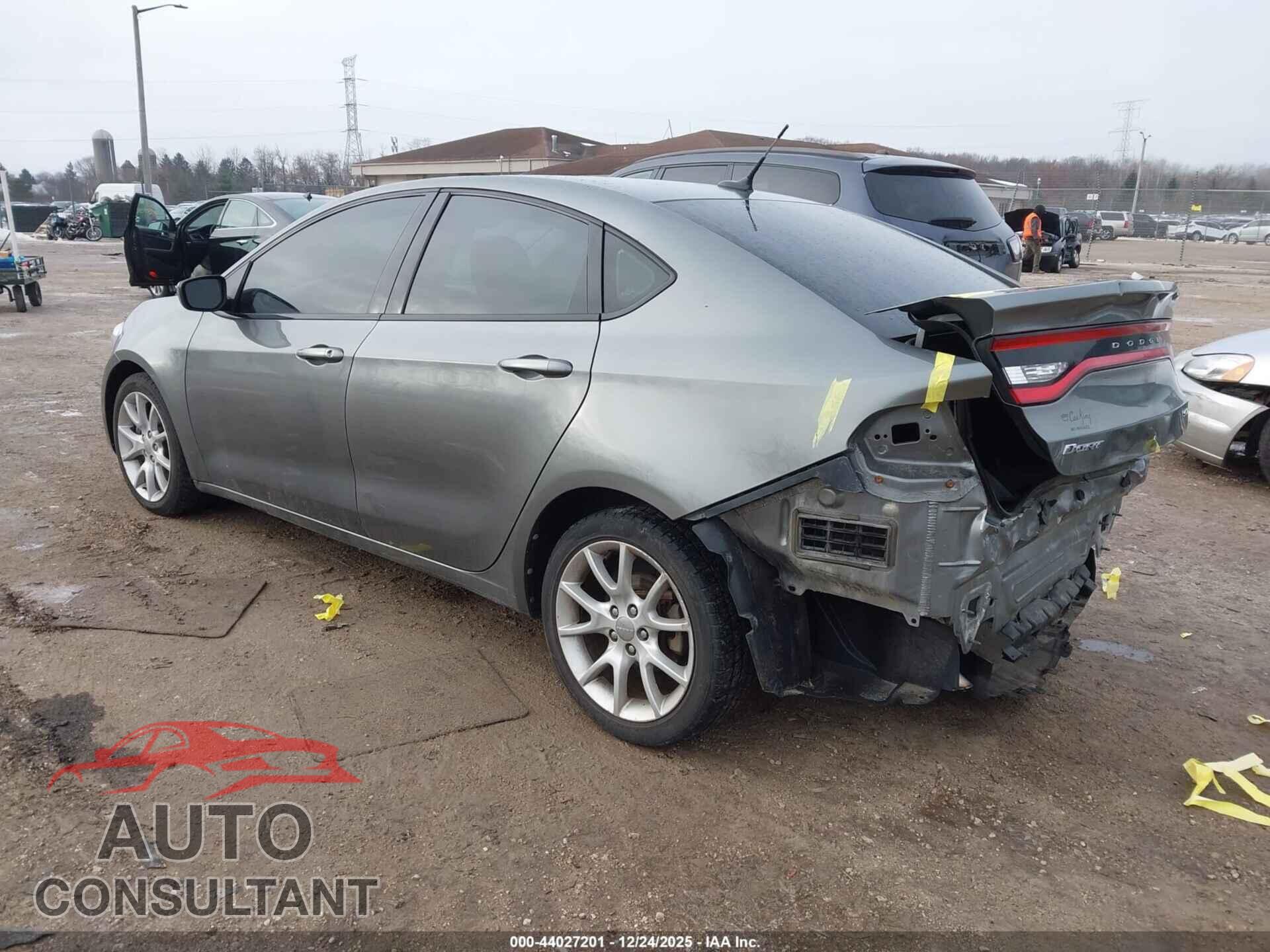 DODGE DART 2013 - 1C3CDFBA3DD225087
