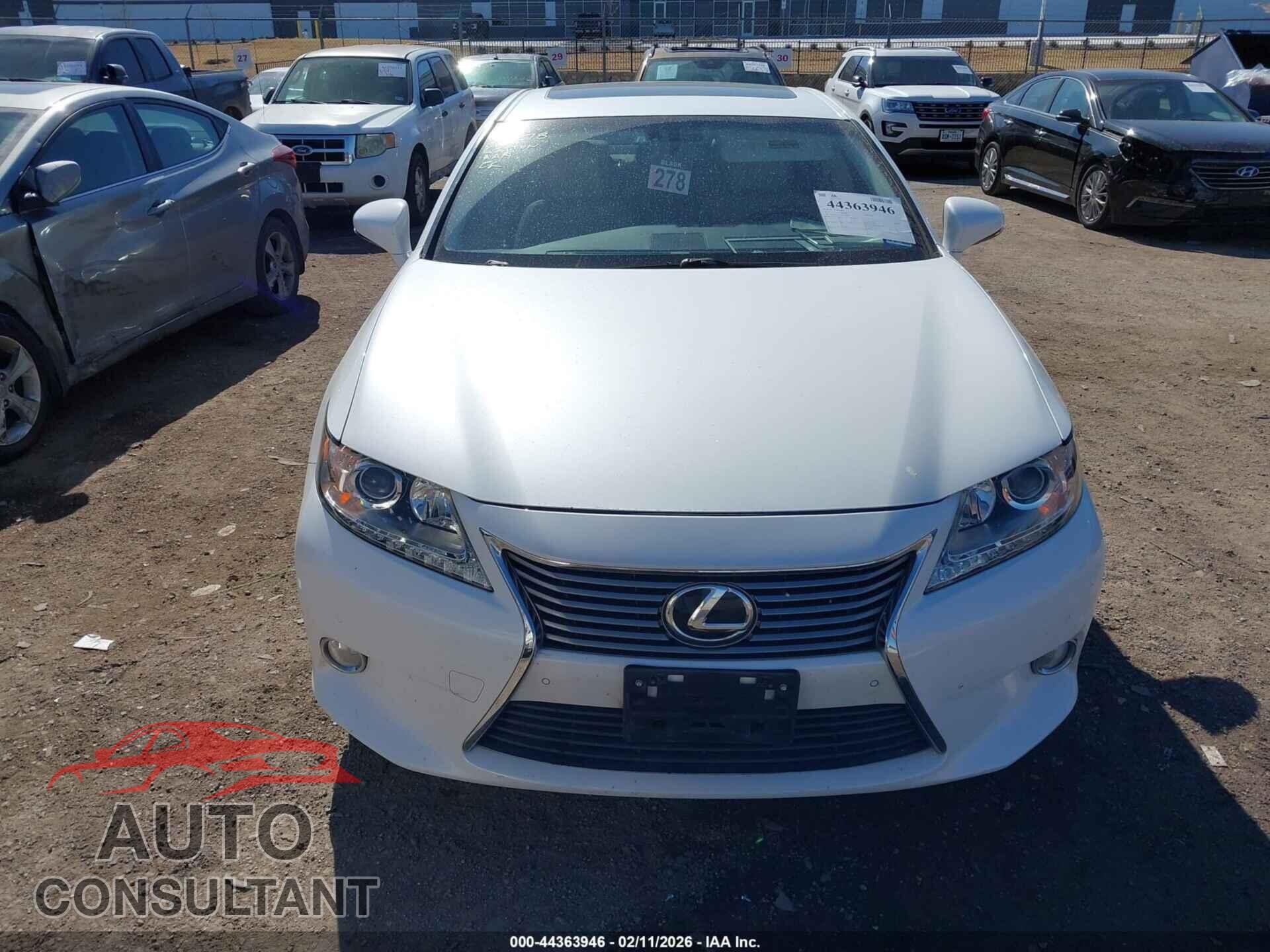 LEXUS ES 350 2014 - JTHBK1GG4E2129011