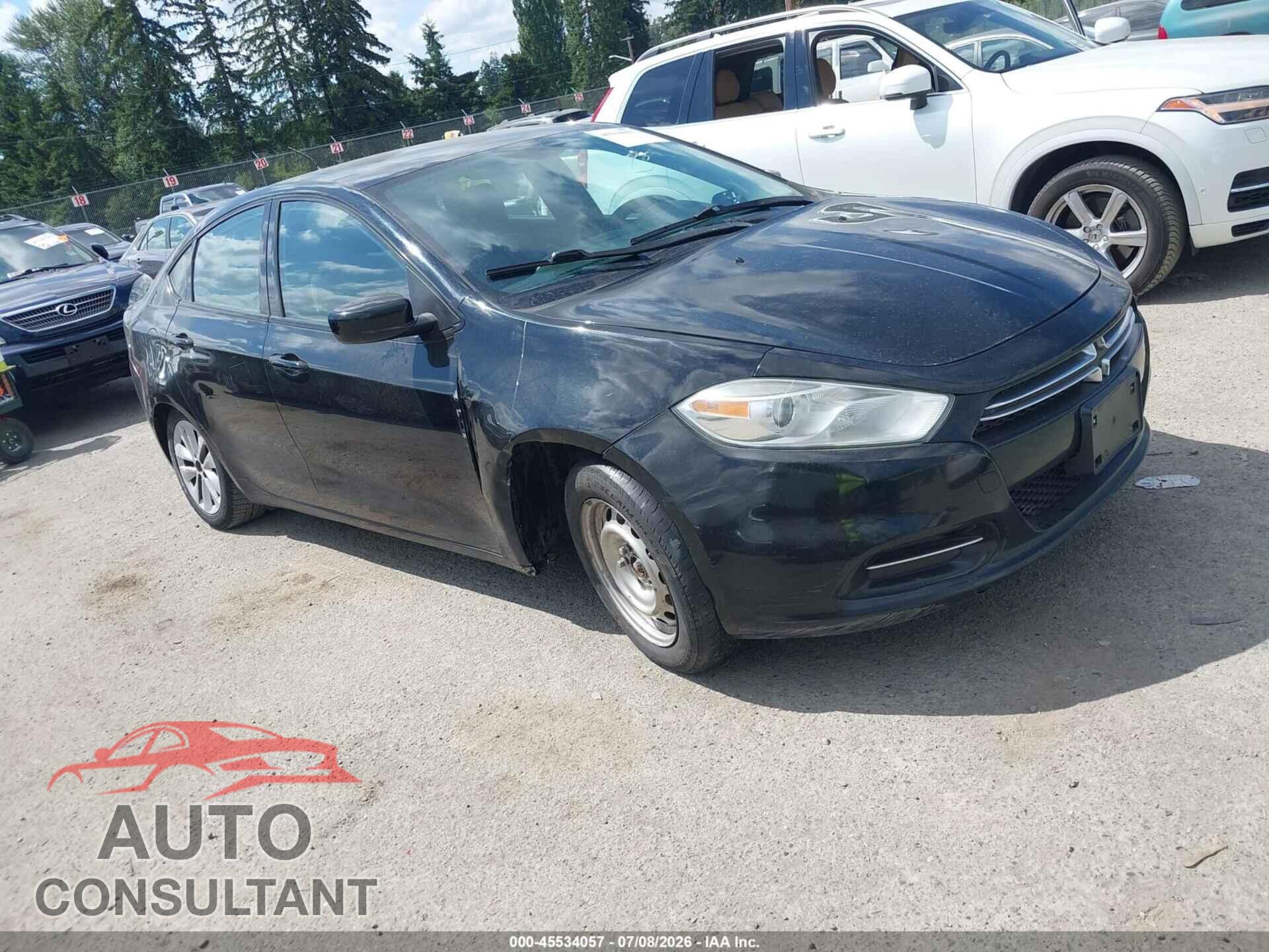 DODGE DART 2014 - 1C3CDFDH8ED902520