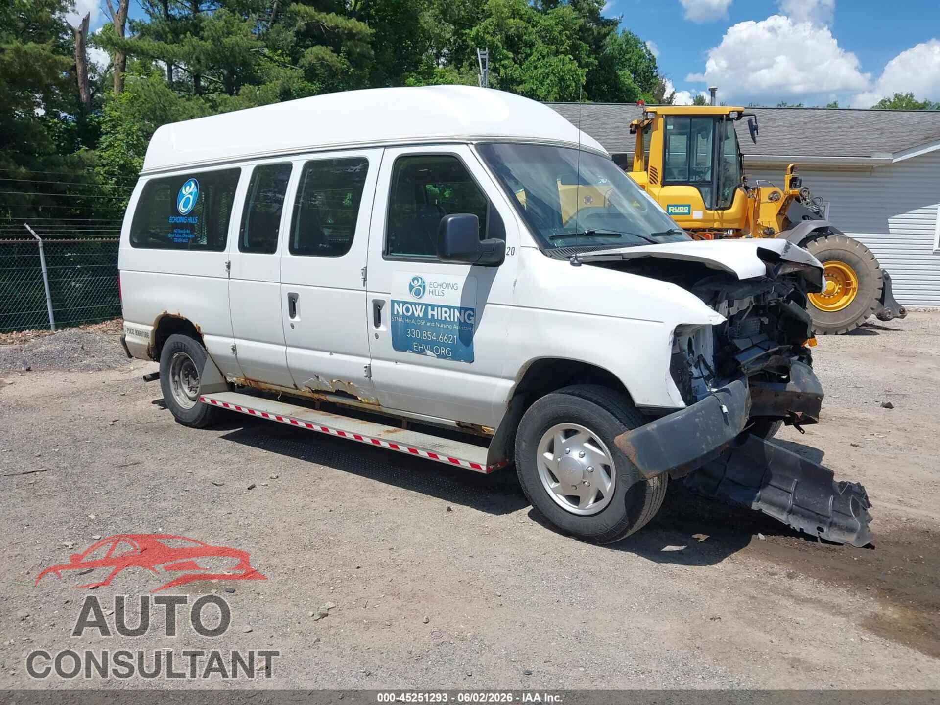 FORD E-150 2011 - 1FTNE1EW9BDA72059