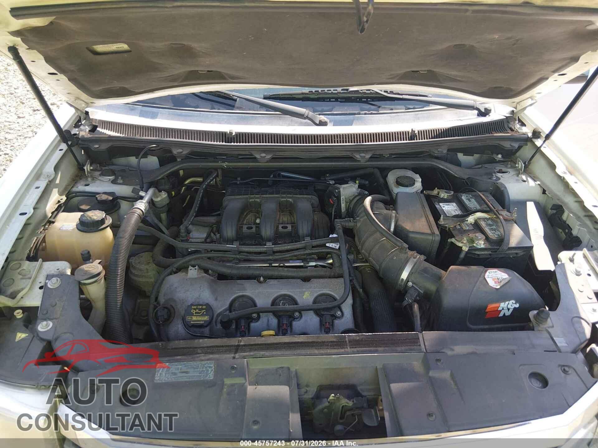 FORD FLEX 2012 - 2FMGK5DC5CBD19662