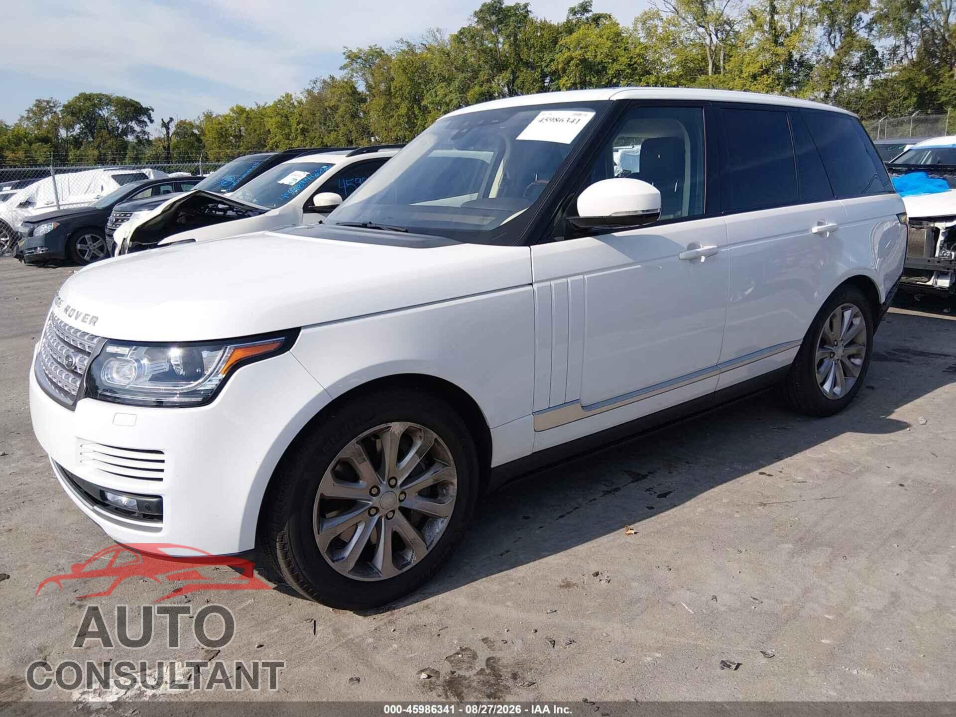 LAND ROVER RANGE ROVER 2017 - SALGS2FV3HA340166