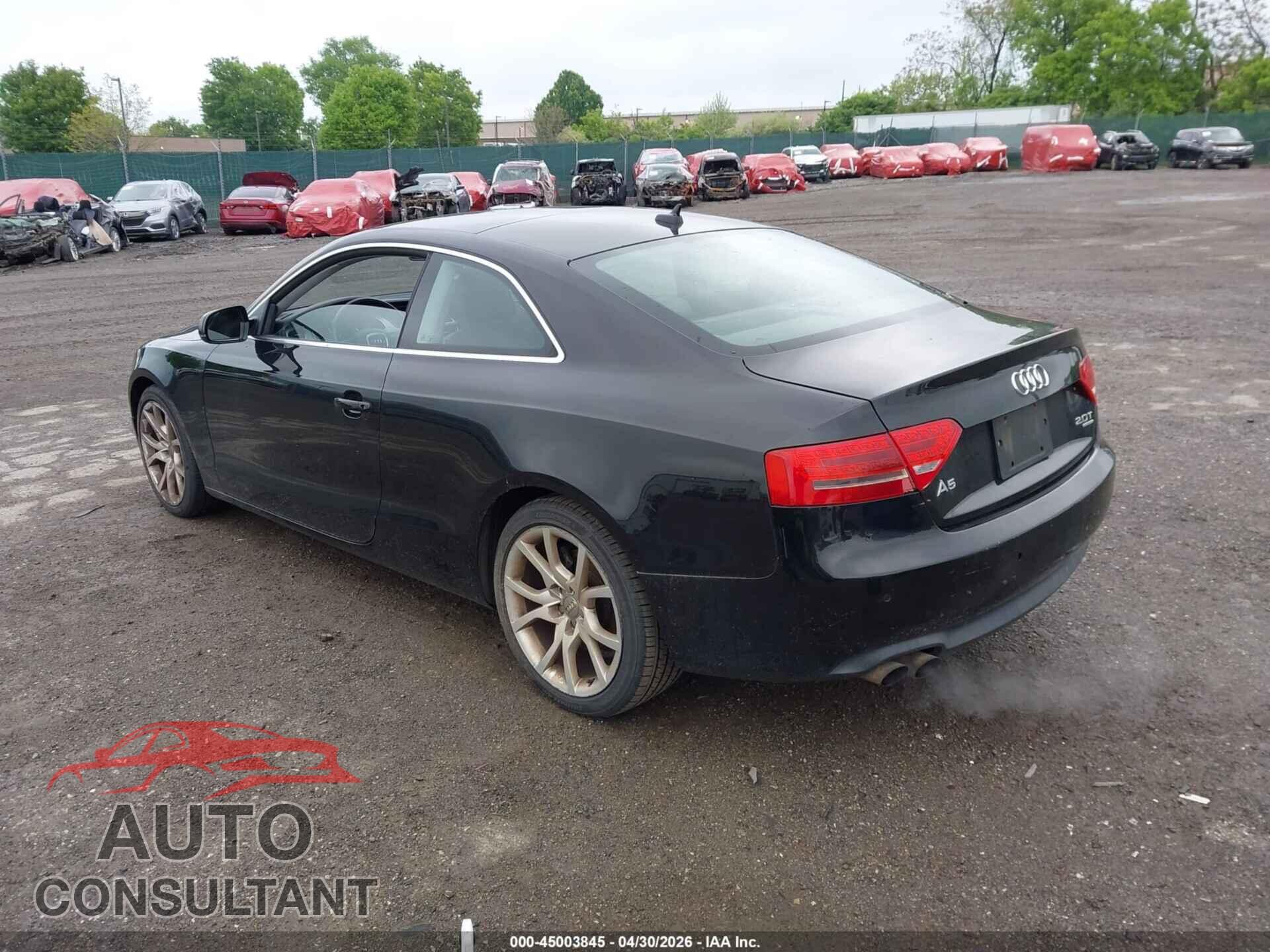 AUDI A5 2012 - WAURFAFR6CA041374