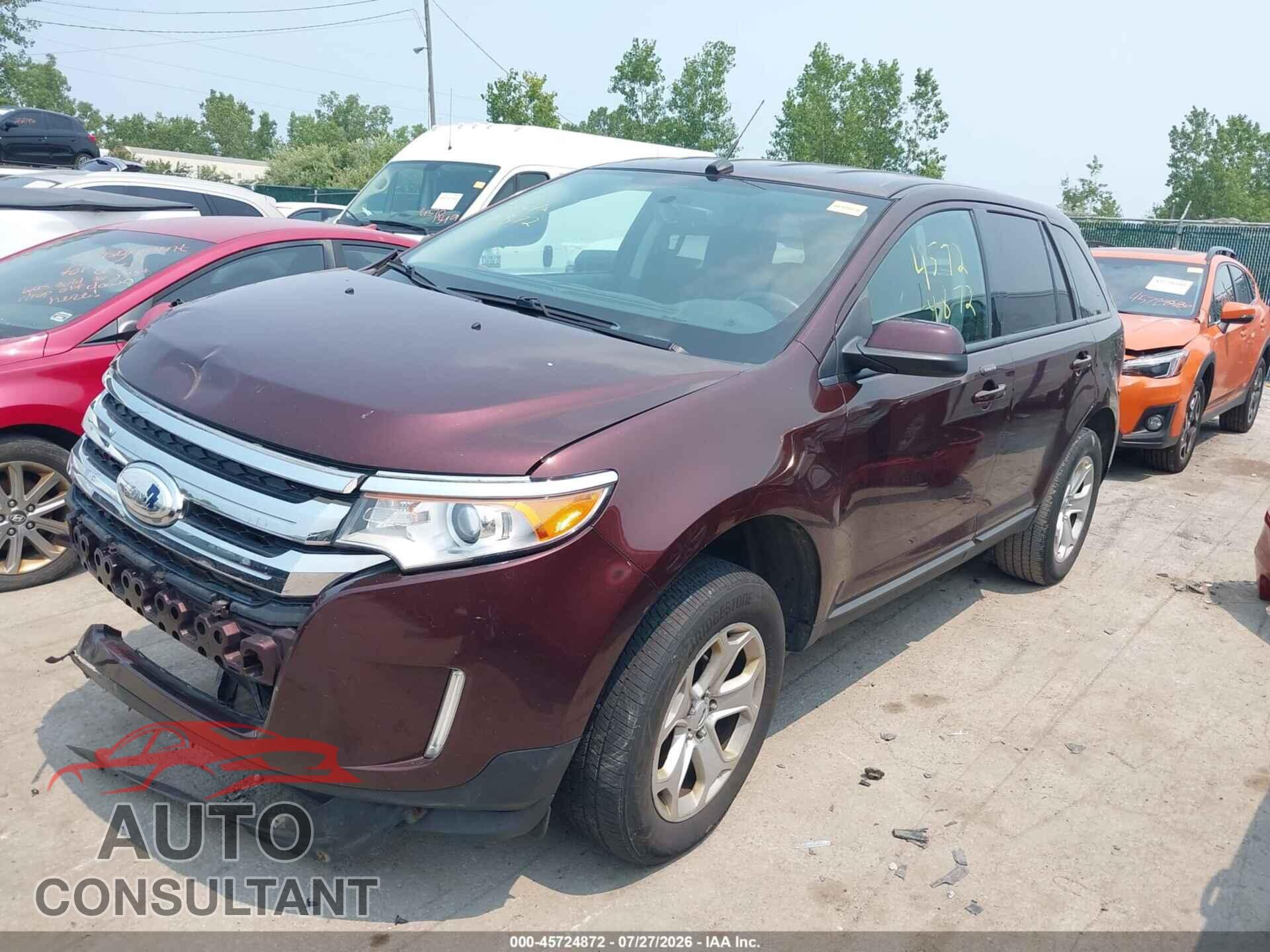 FORD EDGE 2012 - 2FMDK3JC5CBA36643