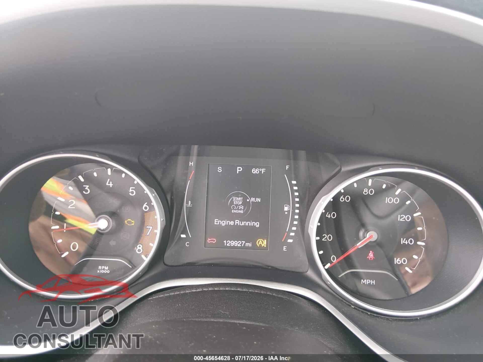 JEEP COMPASS 2017 - 3C4NJDBB0HT611122