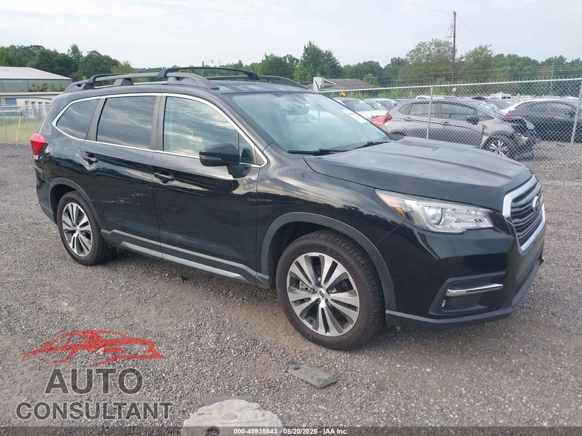 SUBARU ASCENT 2019 - 4S4WMAPD9K3441295