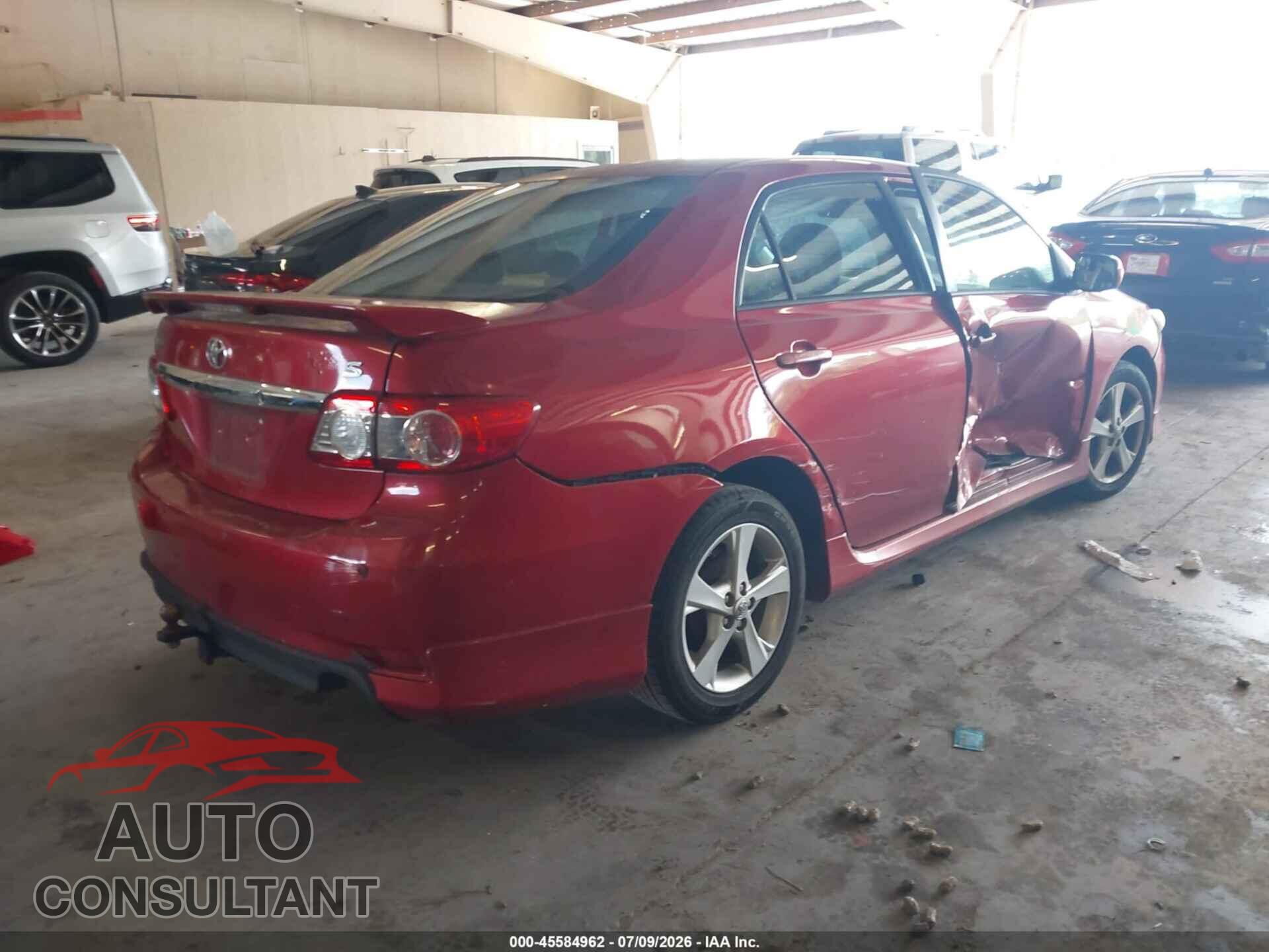 TOYOTA COROLLA 2013 - 5YFBU4EE8DP134520