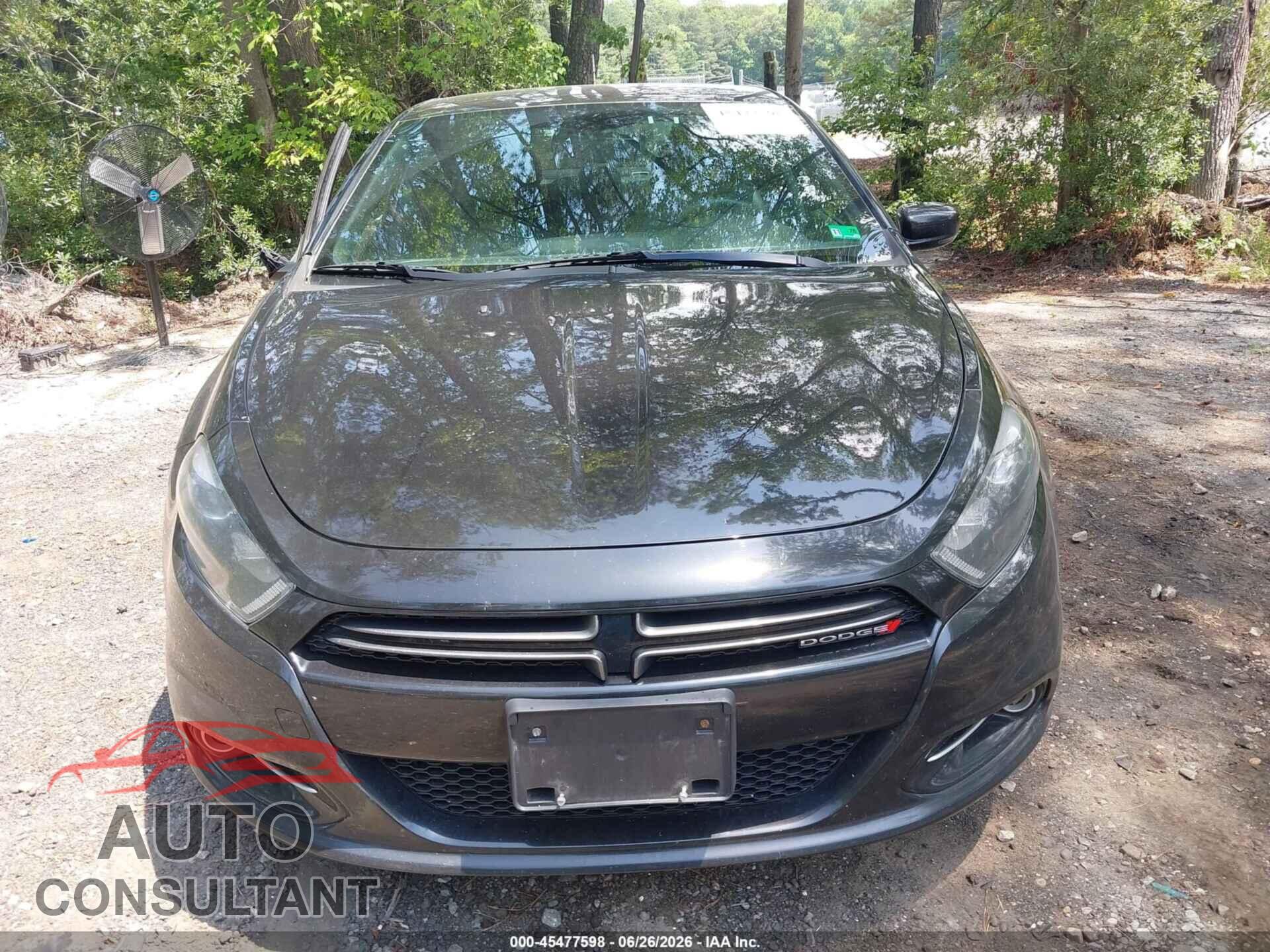 DODGE DART 2014 - 1C3CDFEBXED876660