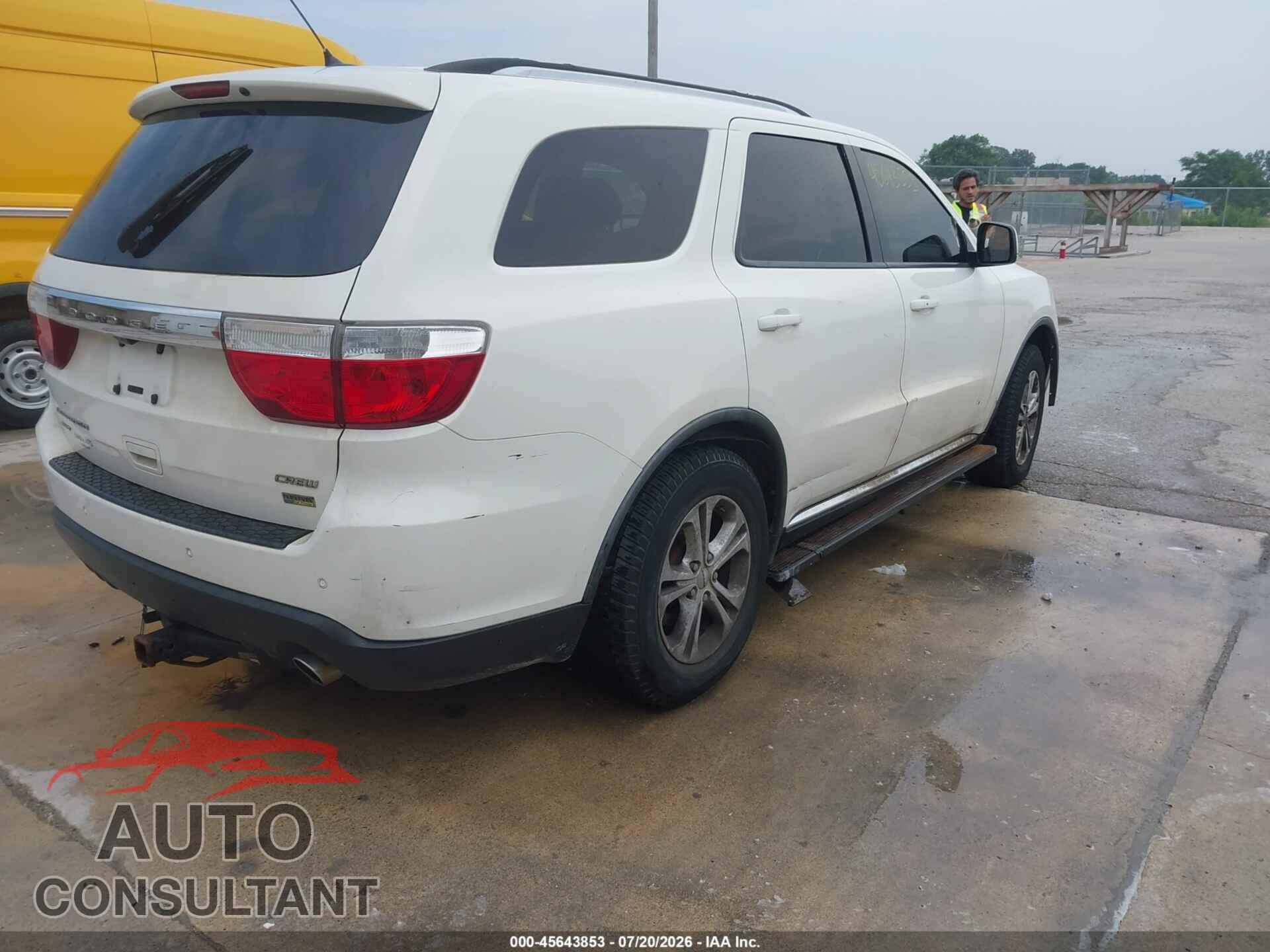 DODGE DURANGO 2011 - 1D4RE4GG7BC712030