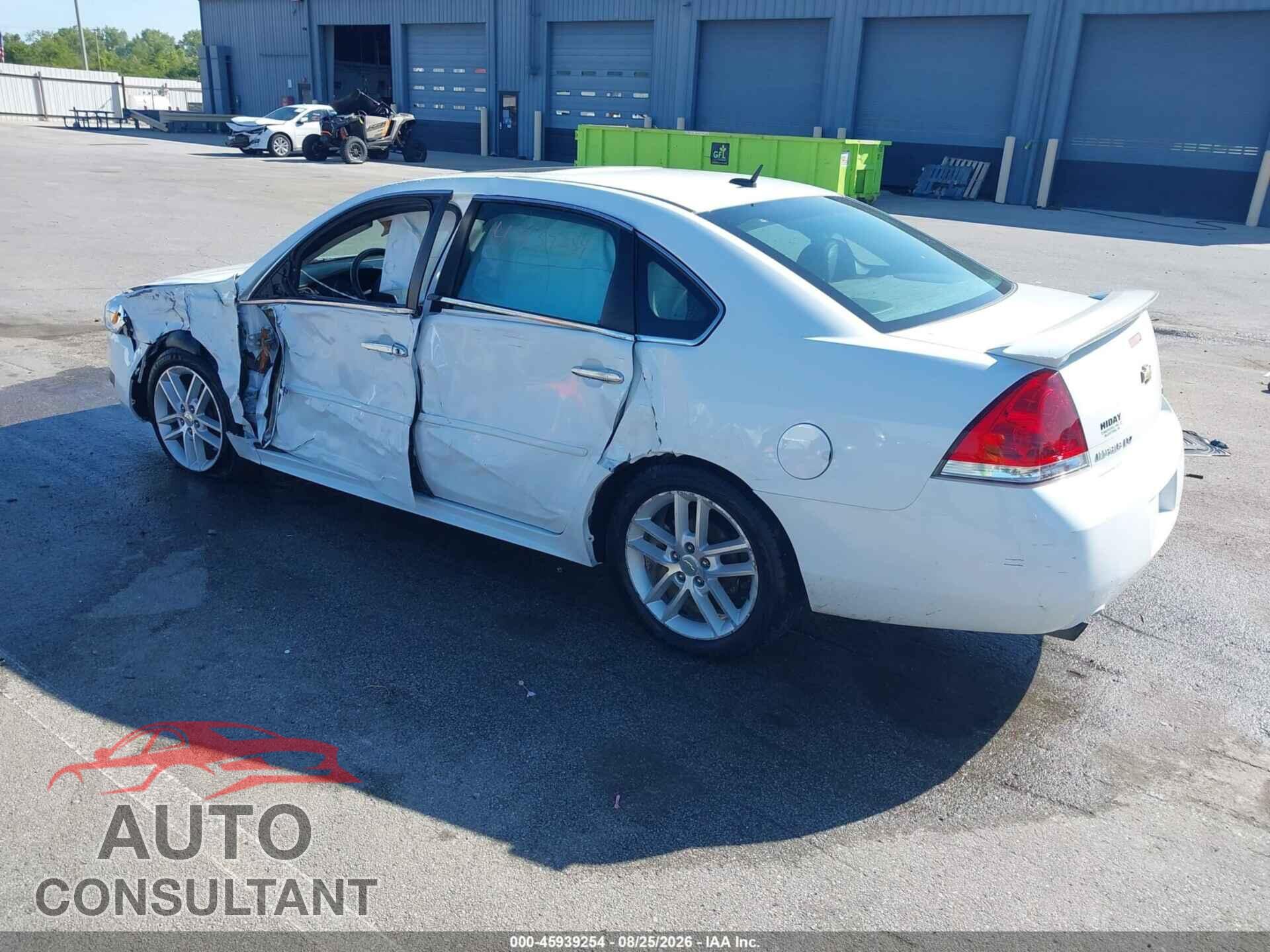 CHEVROLET IMPALA 2012 - 2G1WC5E3XC1103297