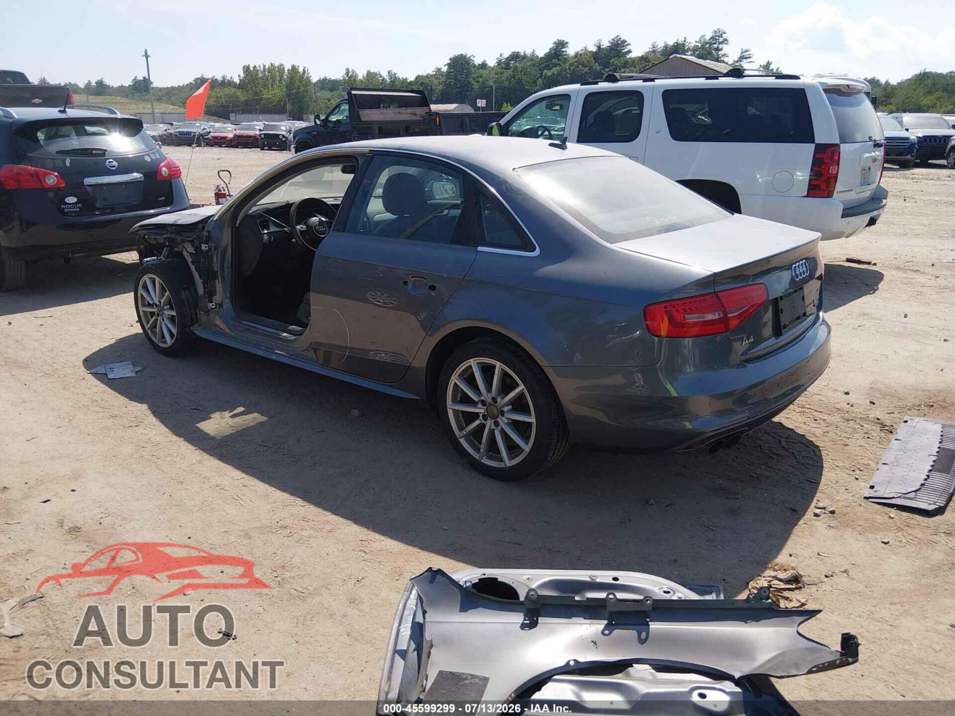 AUDI A4 2016 - WAUBFAFL1GA006597