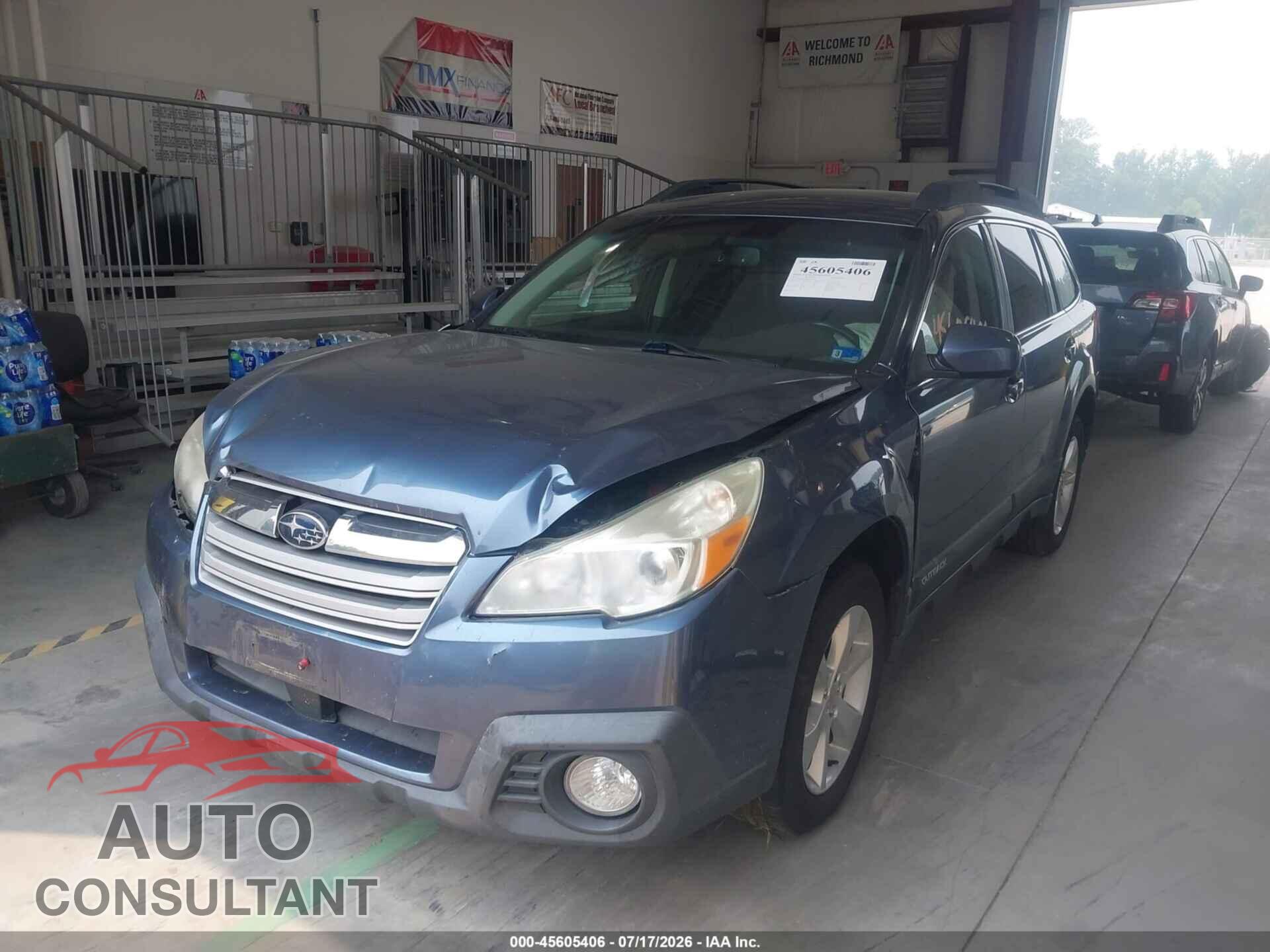 SUBARU OUTBACK 2014 - 4S4BRBCC3E3207029