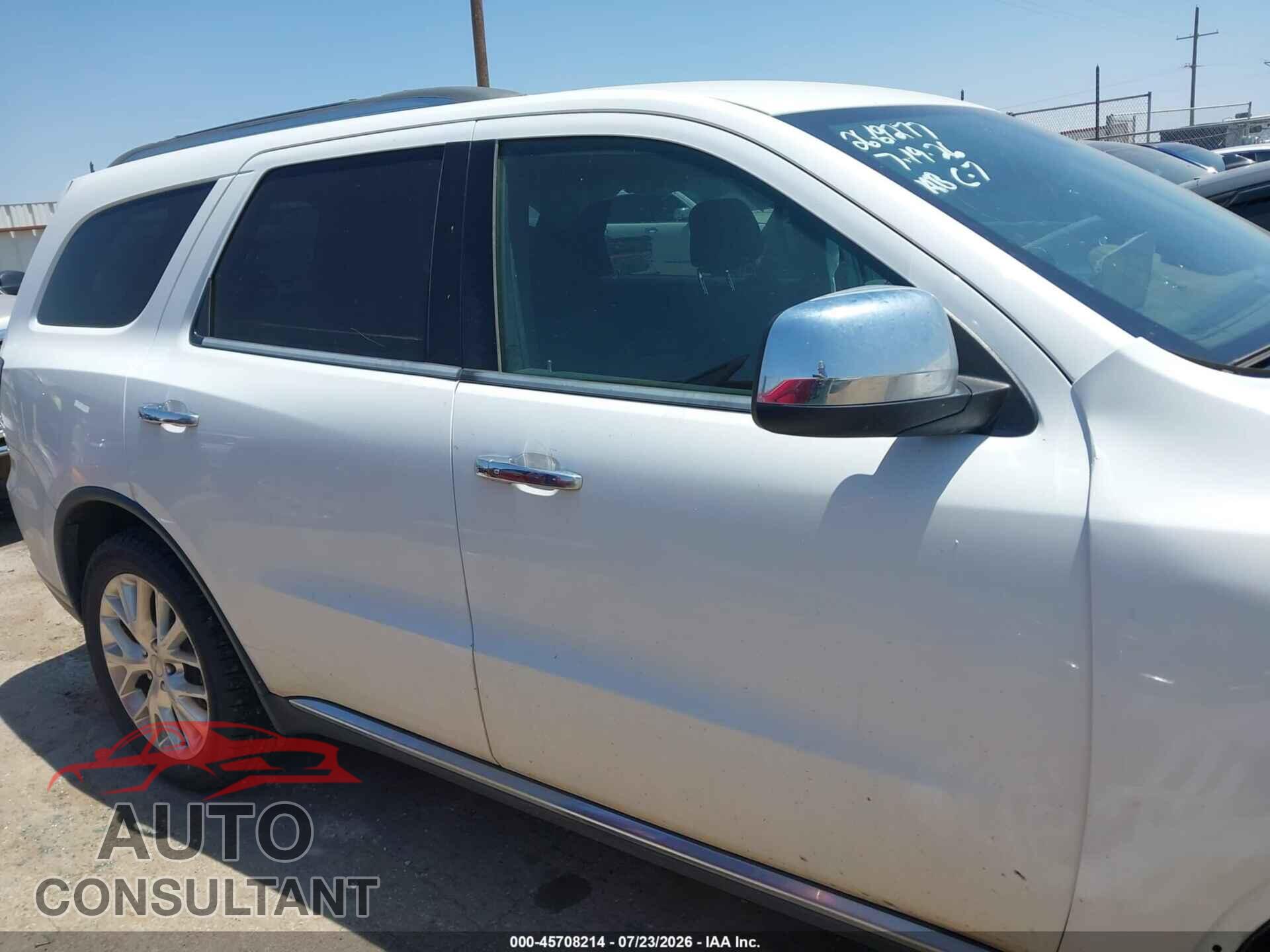 DODGE DURANGO 2017 - 1C4RDHAG7HC709279