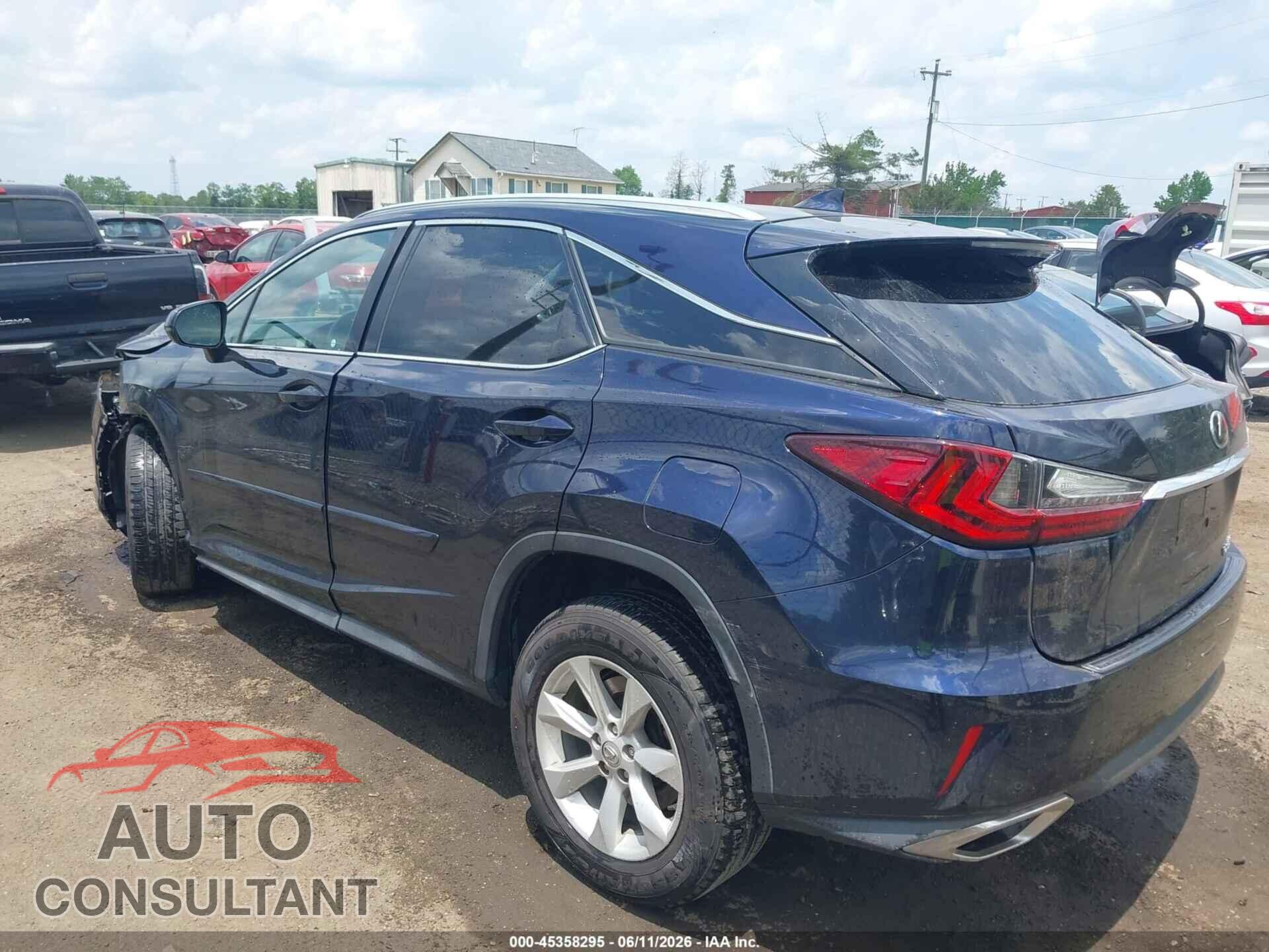 LEXUS RX 350 2017 - 2T2BZMCA3HC097573